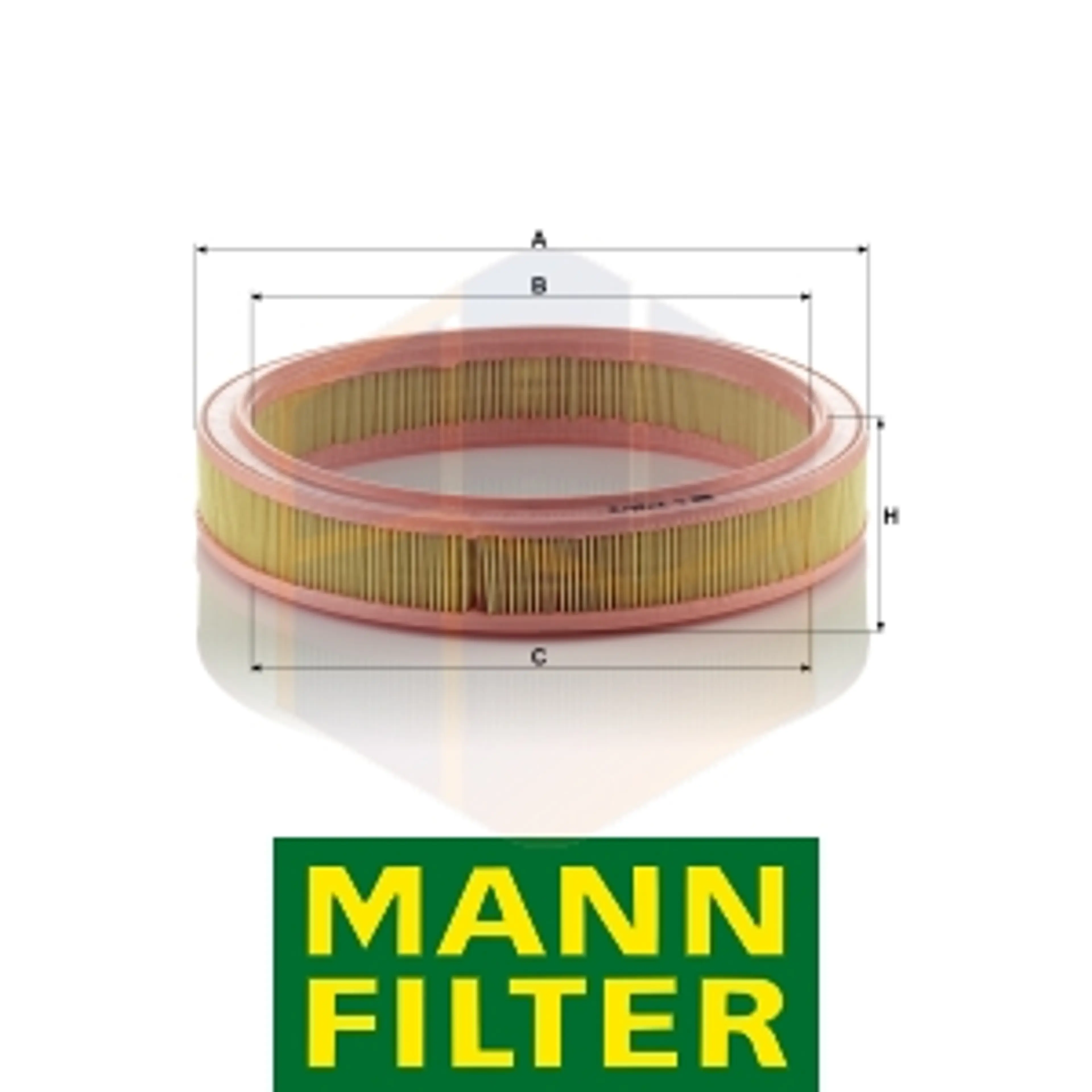 FILTRO AIRE C 2736/2 MANN