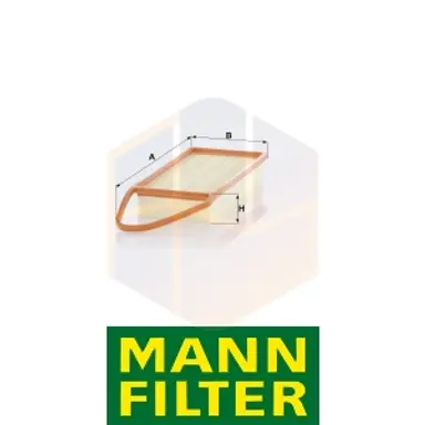FILTRO AIRE C 3087/2 MANN