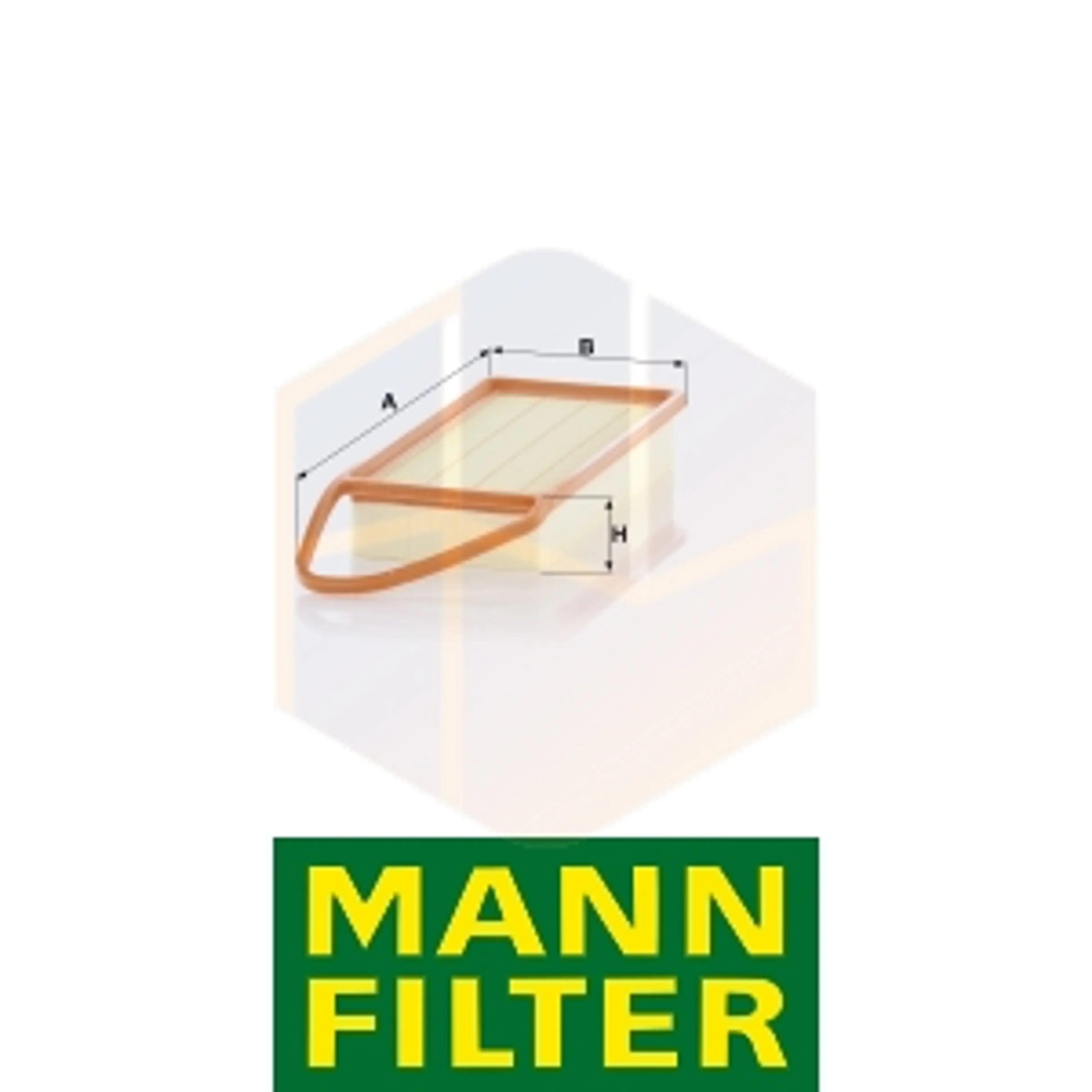 FILTRO AIRE C 3087/2 MANN