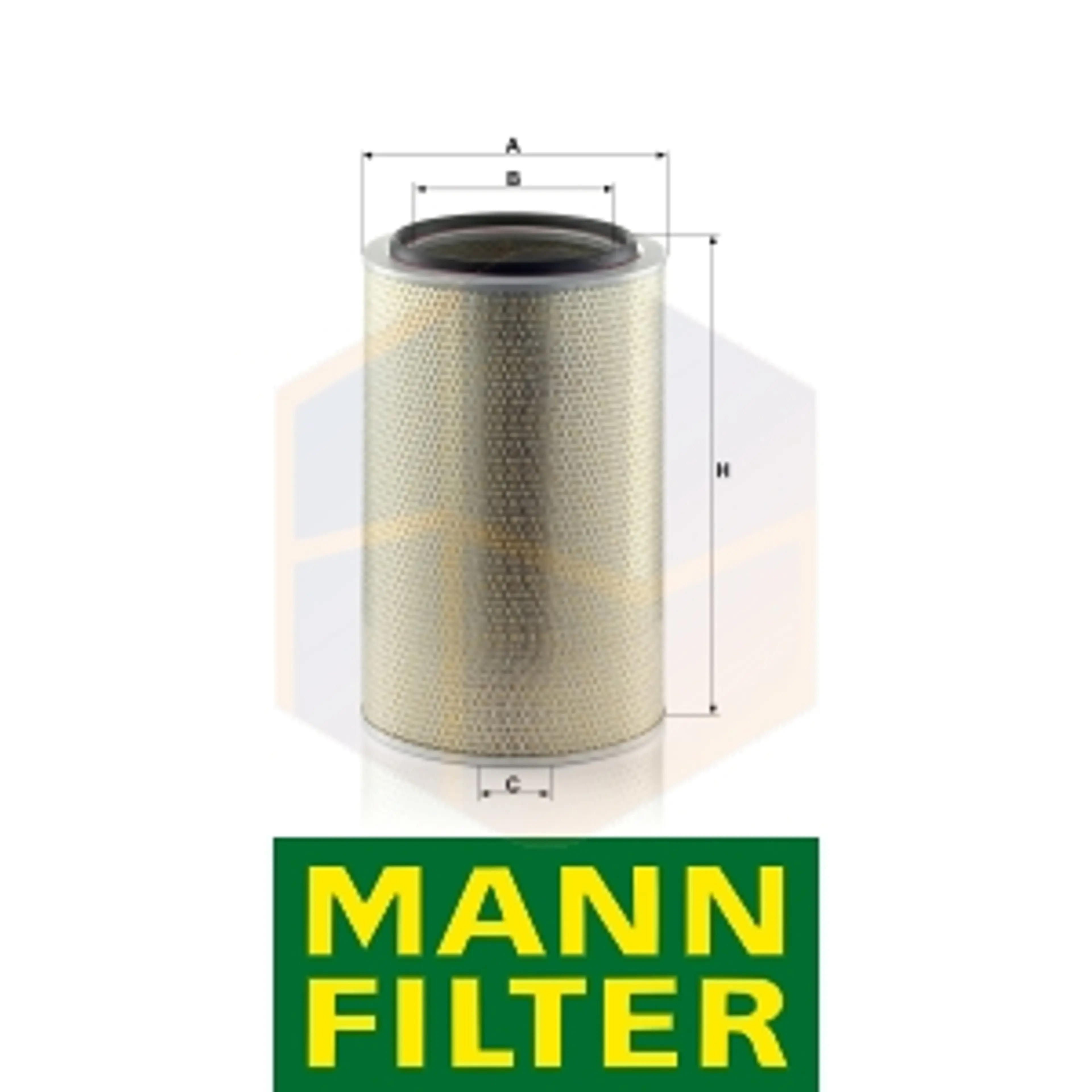 FILTRO AIRE C 33 1600/2 MANN