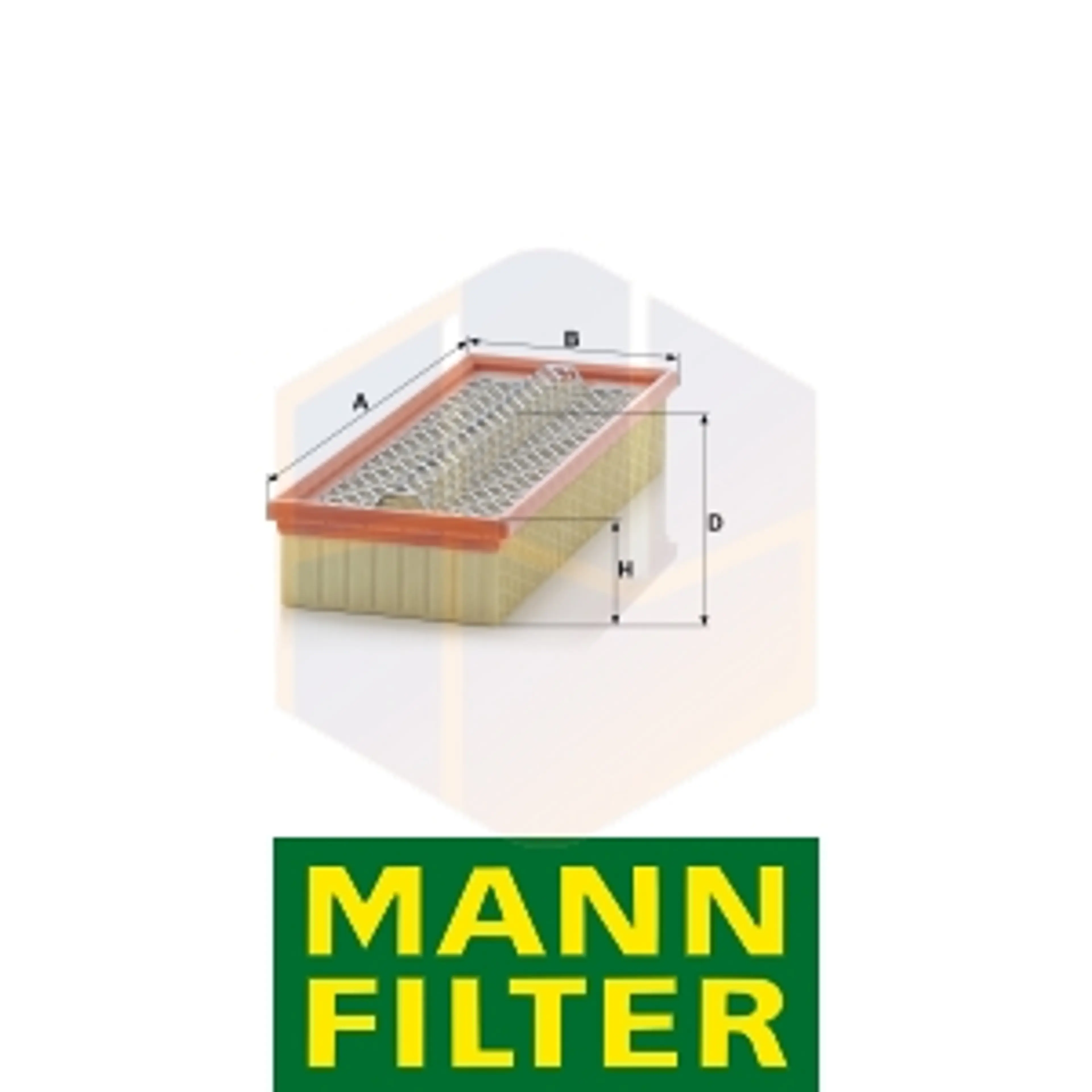 FILTRO AIRE C 34 109/2 MANN