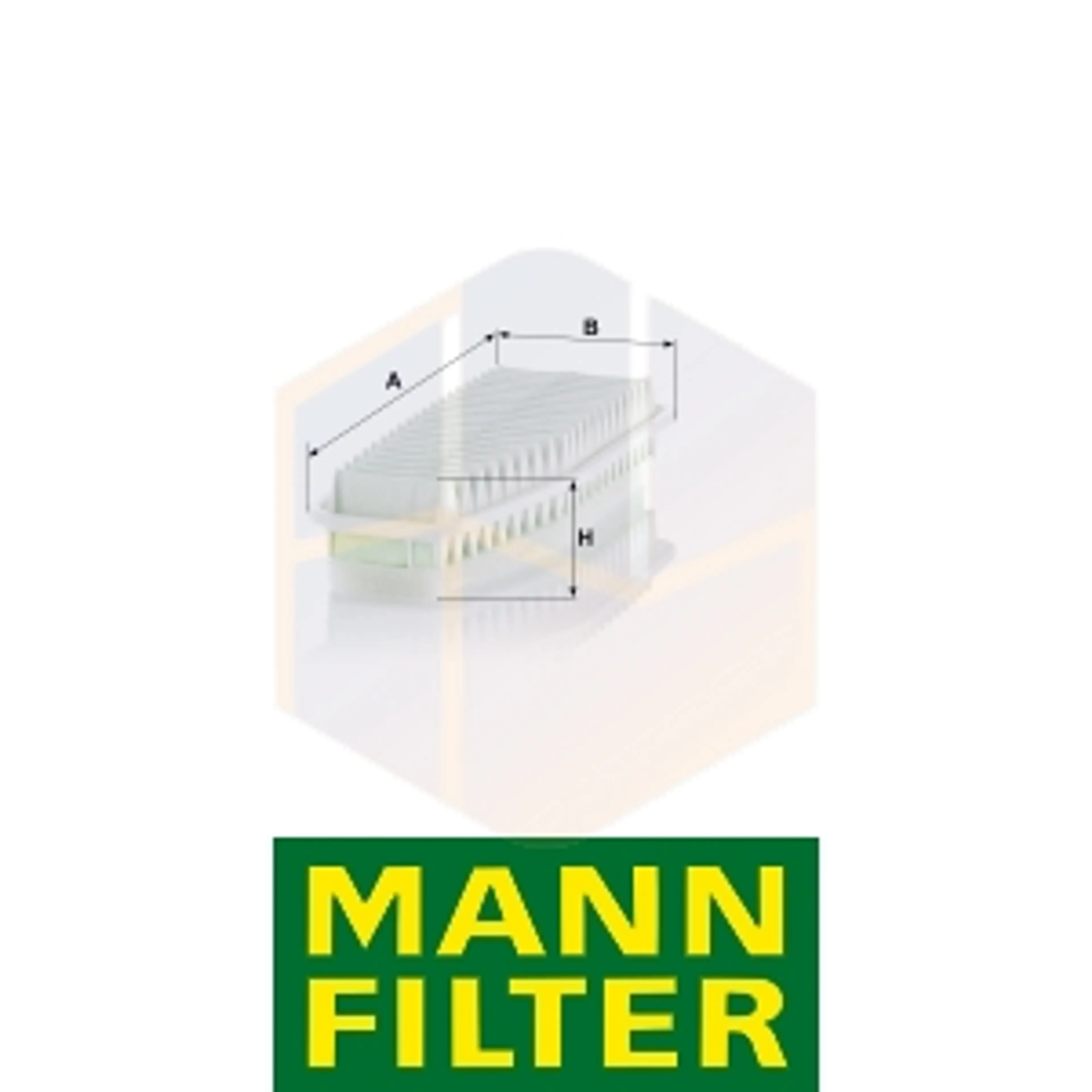 FILTRO AIRE C 3725 MANN