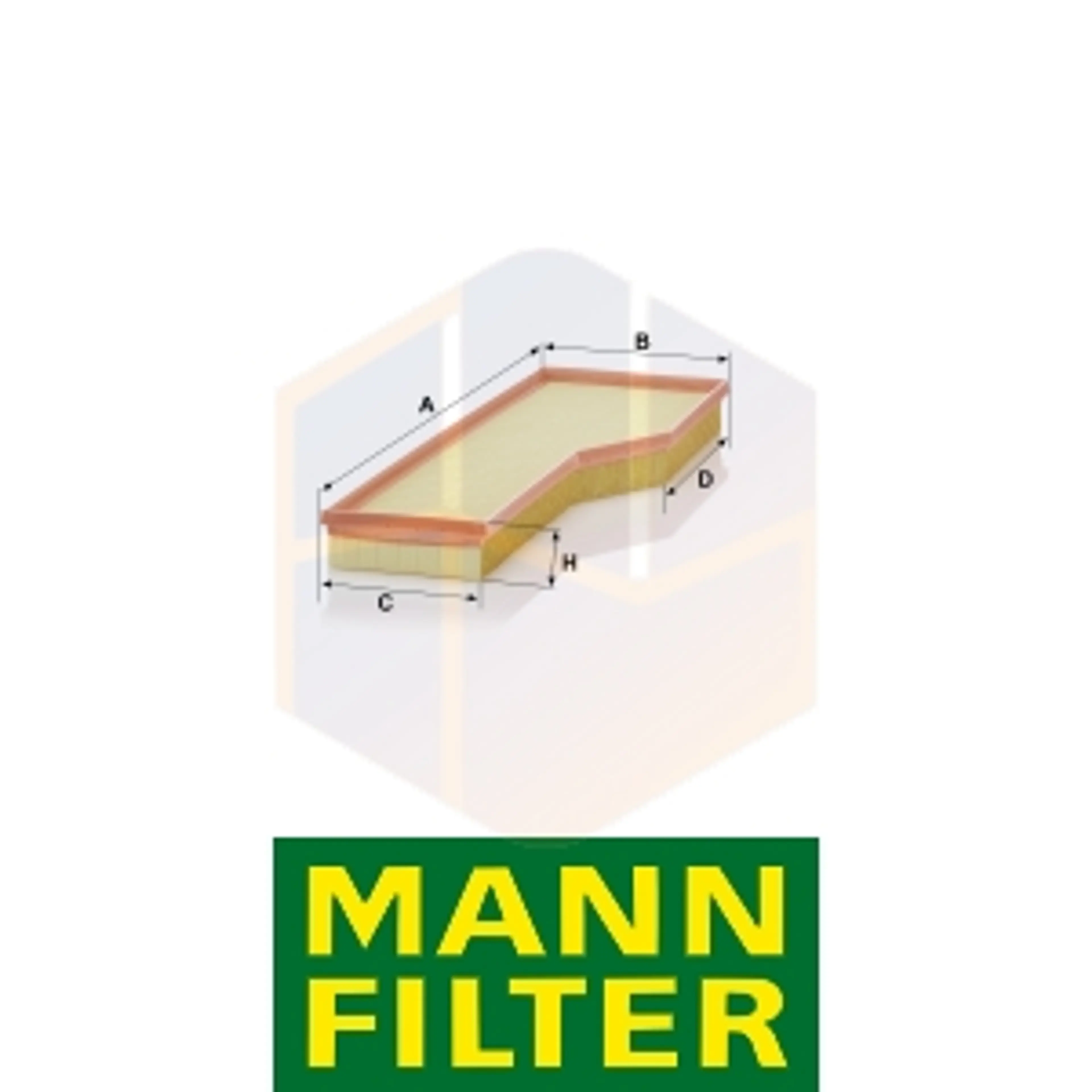 FILTRO AIRE C 54 165 MANN