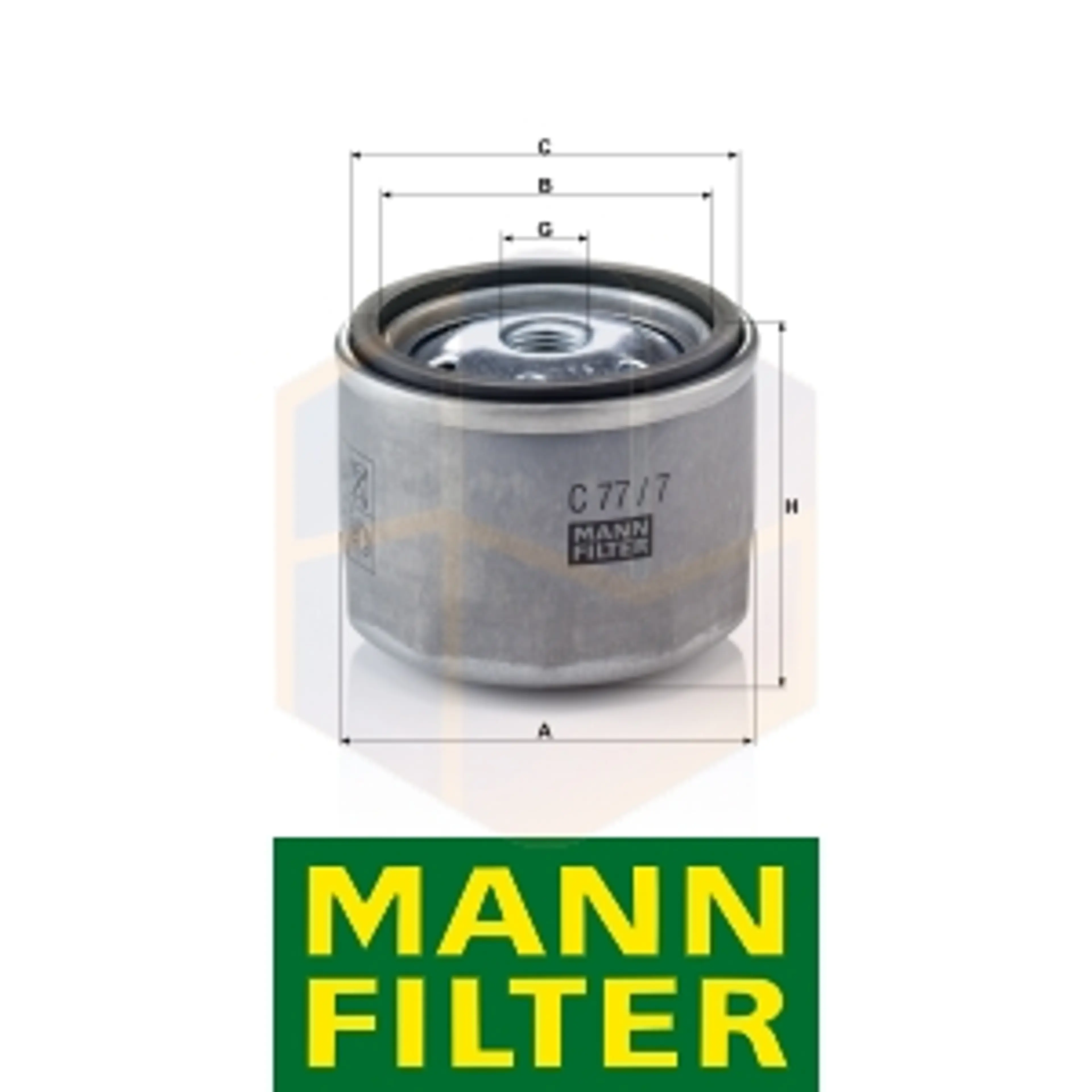 FILTRO AIRE C 77/7 MANN