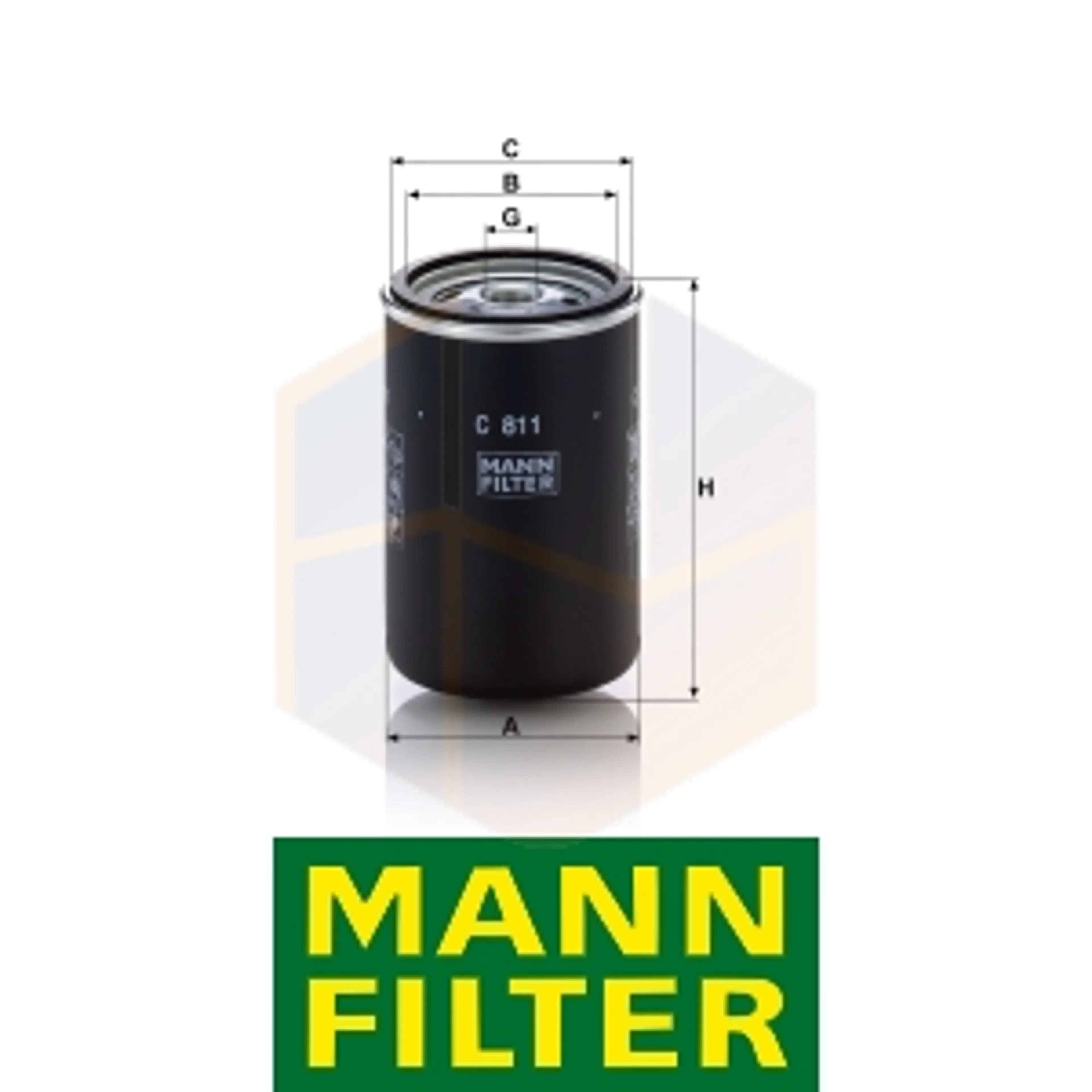 FILTRO AIRE C 811 MANN