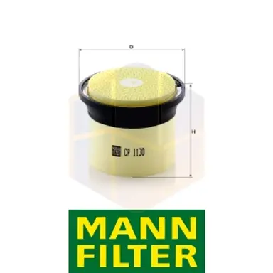FILTRO AIRE CP 1130 MANN