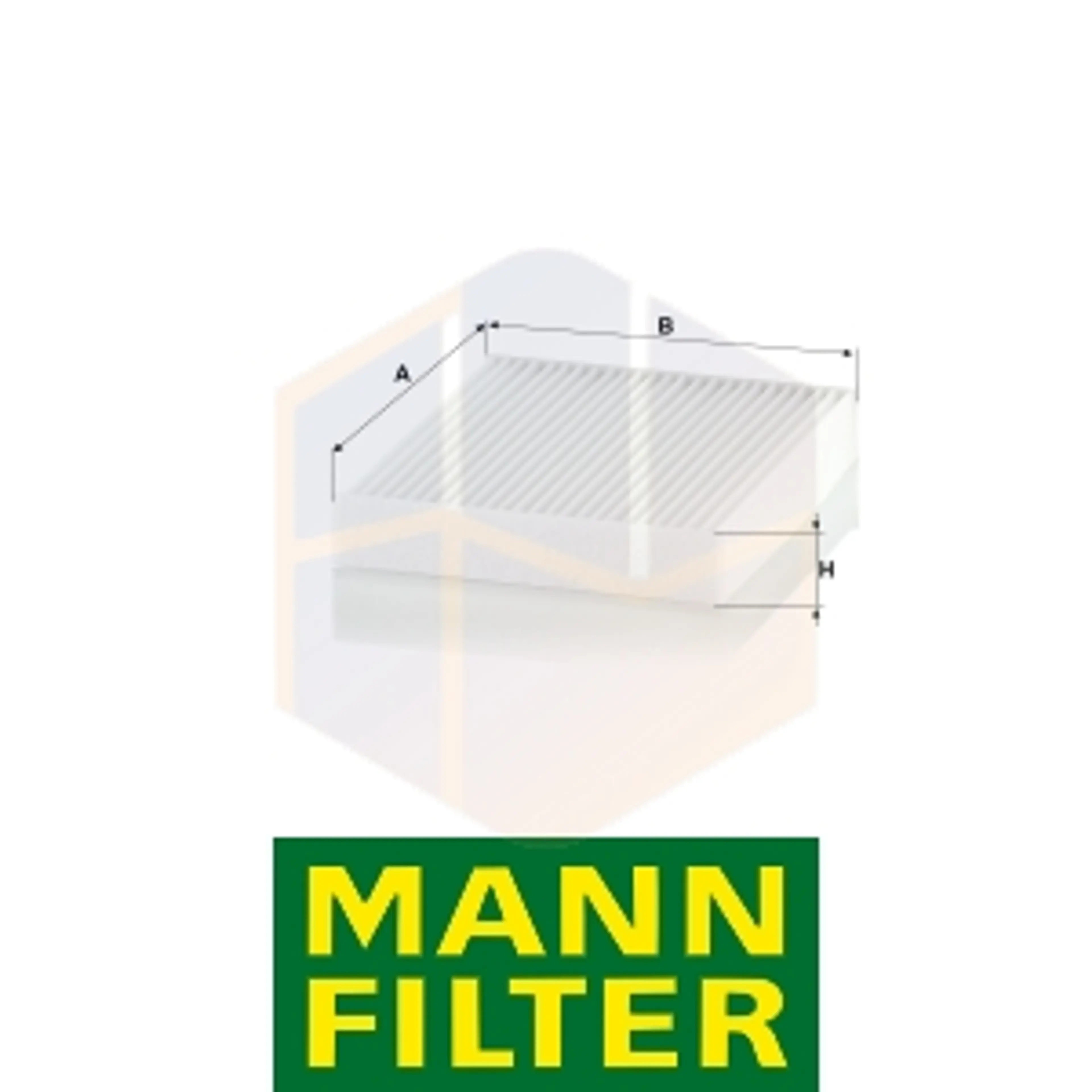 FILTRO HABITÁCULO CU 14 001 MANN