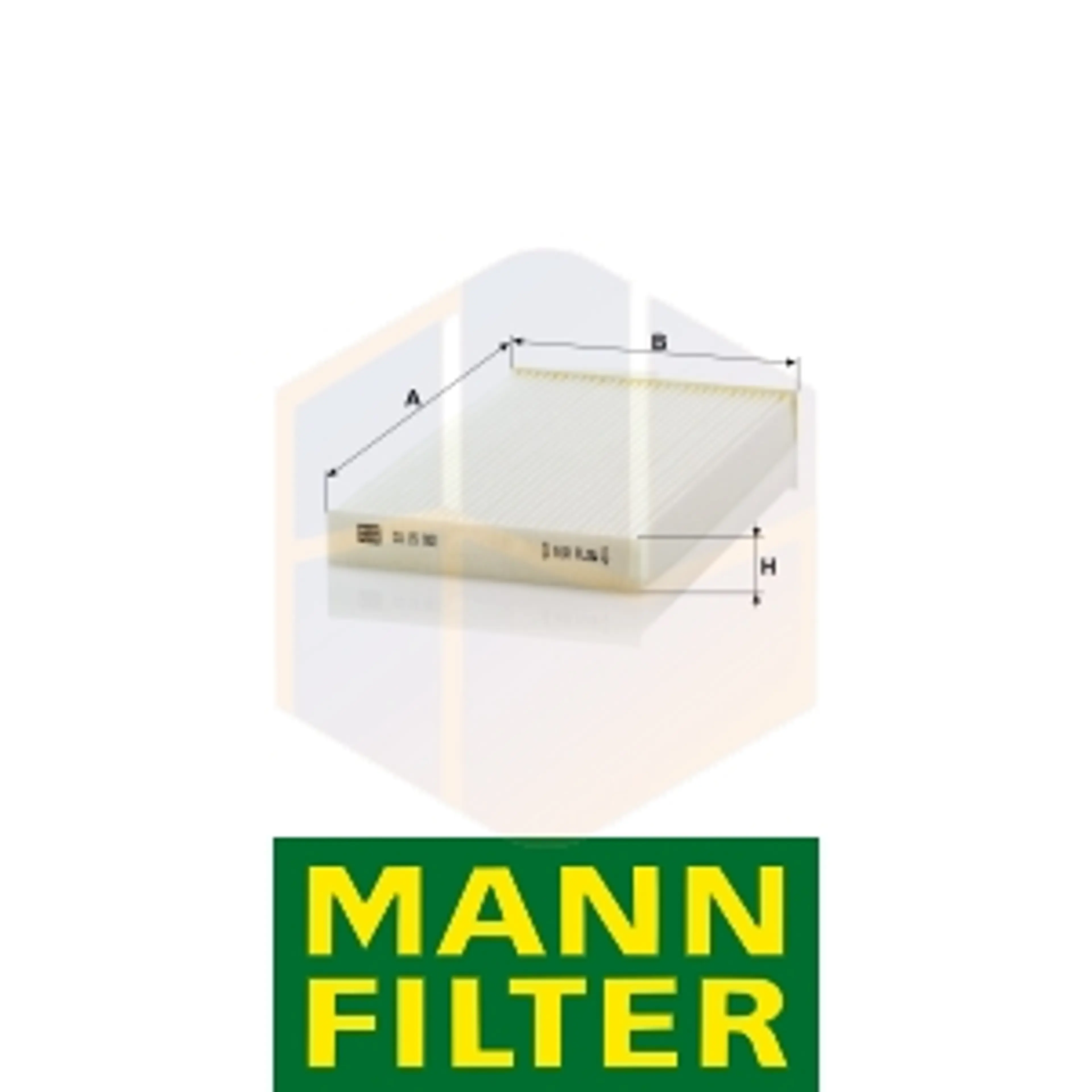 FILTRO HABITÁCULO CU 15 001 MANN