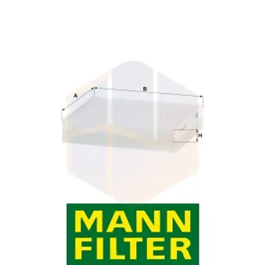 FILTRO HABITÁCULO CU 17 001 MANN