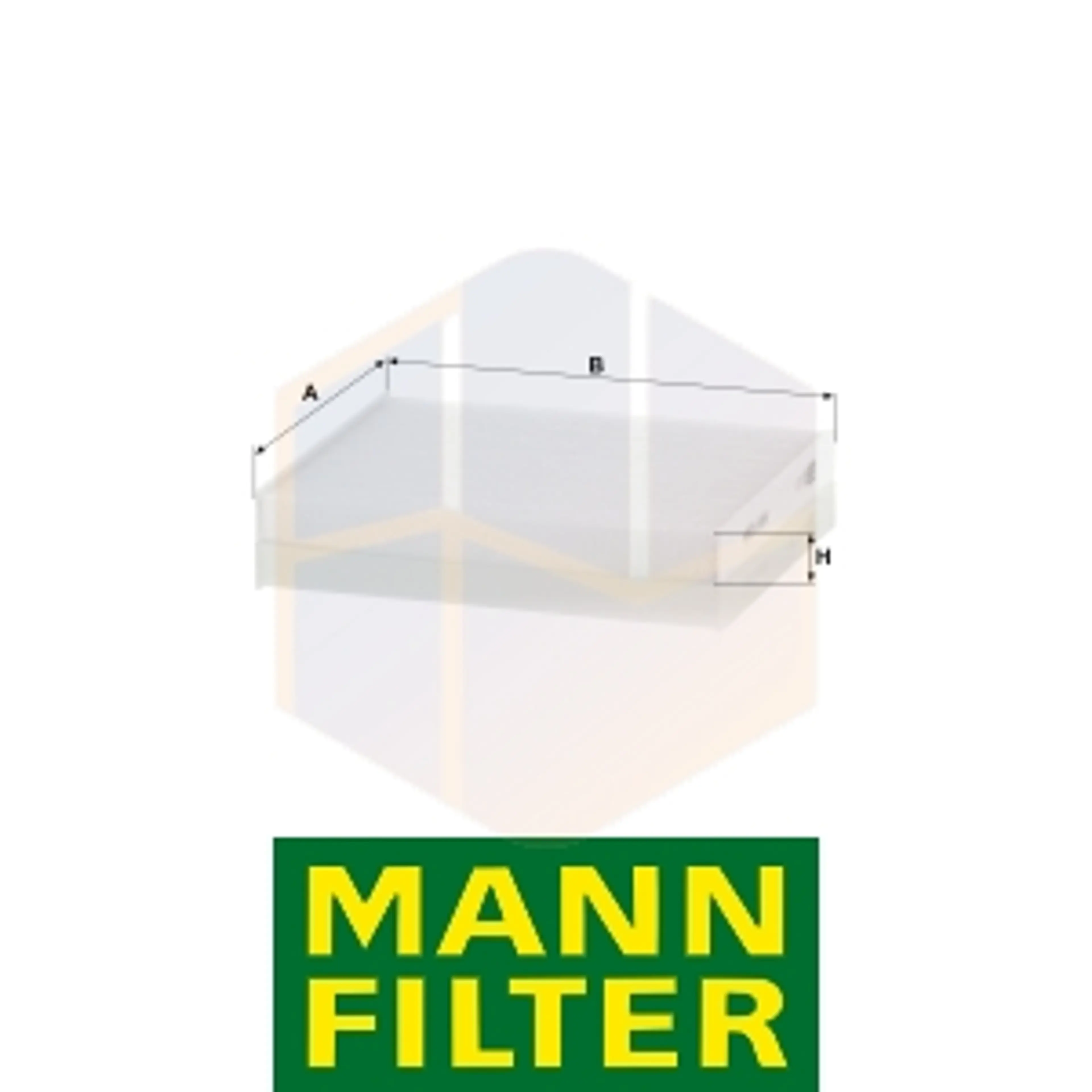 FILTRO HABITÁCULO CU 17 001 MANN