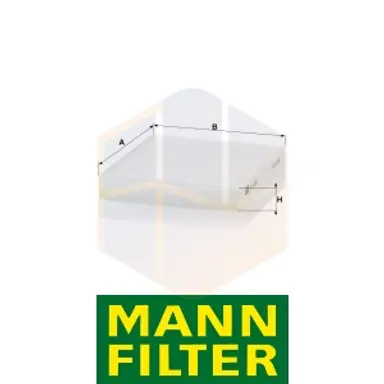 FILTRO HABITÁCULO CU 19 001 MANN