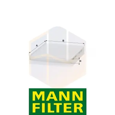 FILTRO HABITÁCULO CU 2026 MANN