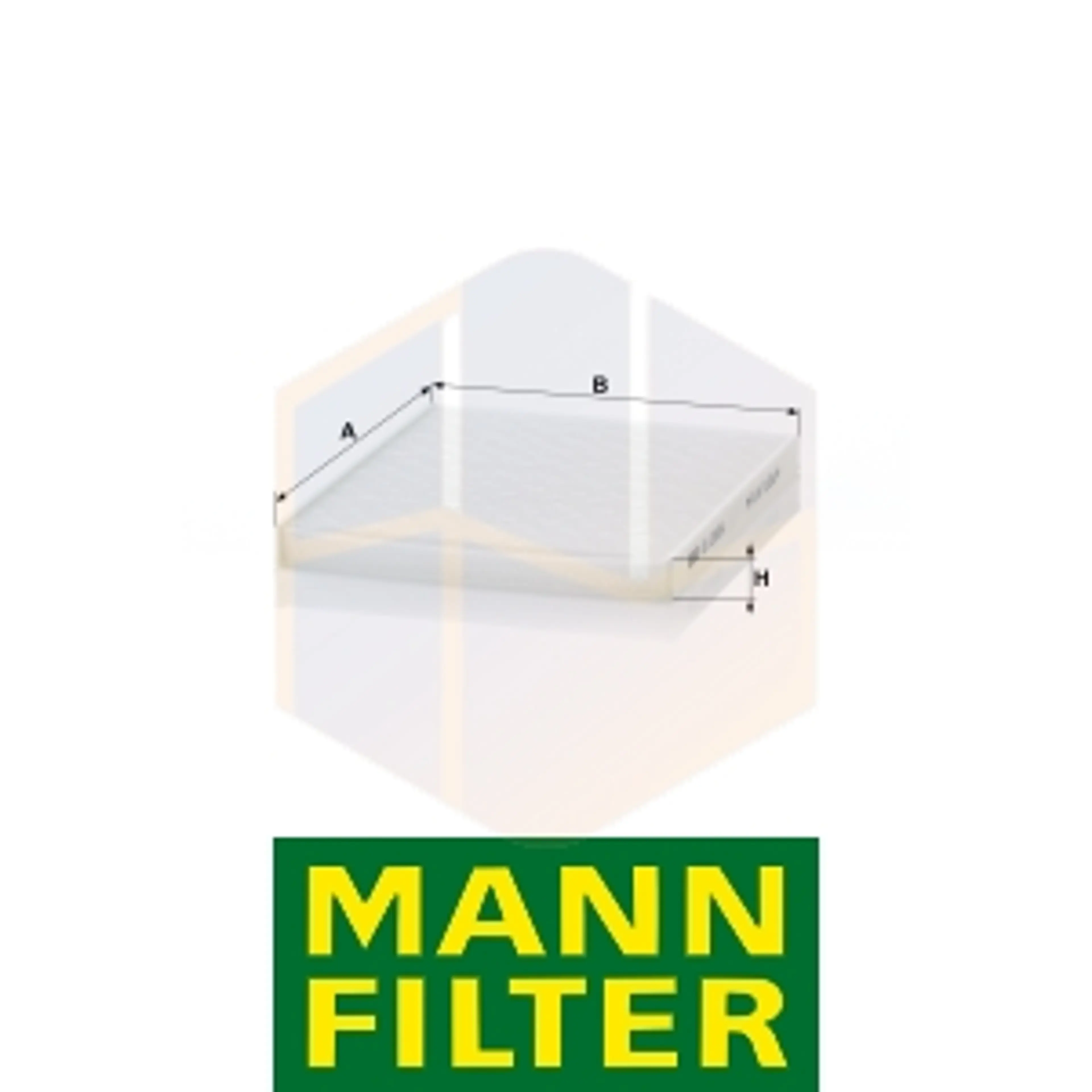 FILTRO HABITÁCULO CU 2026 MANN