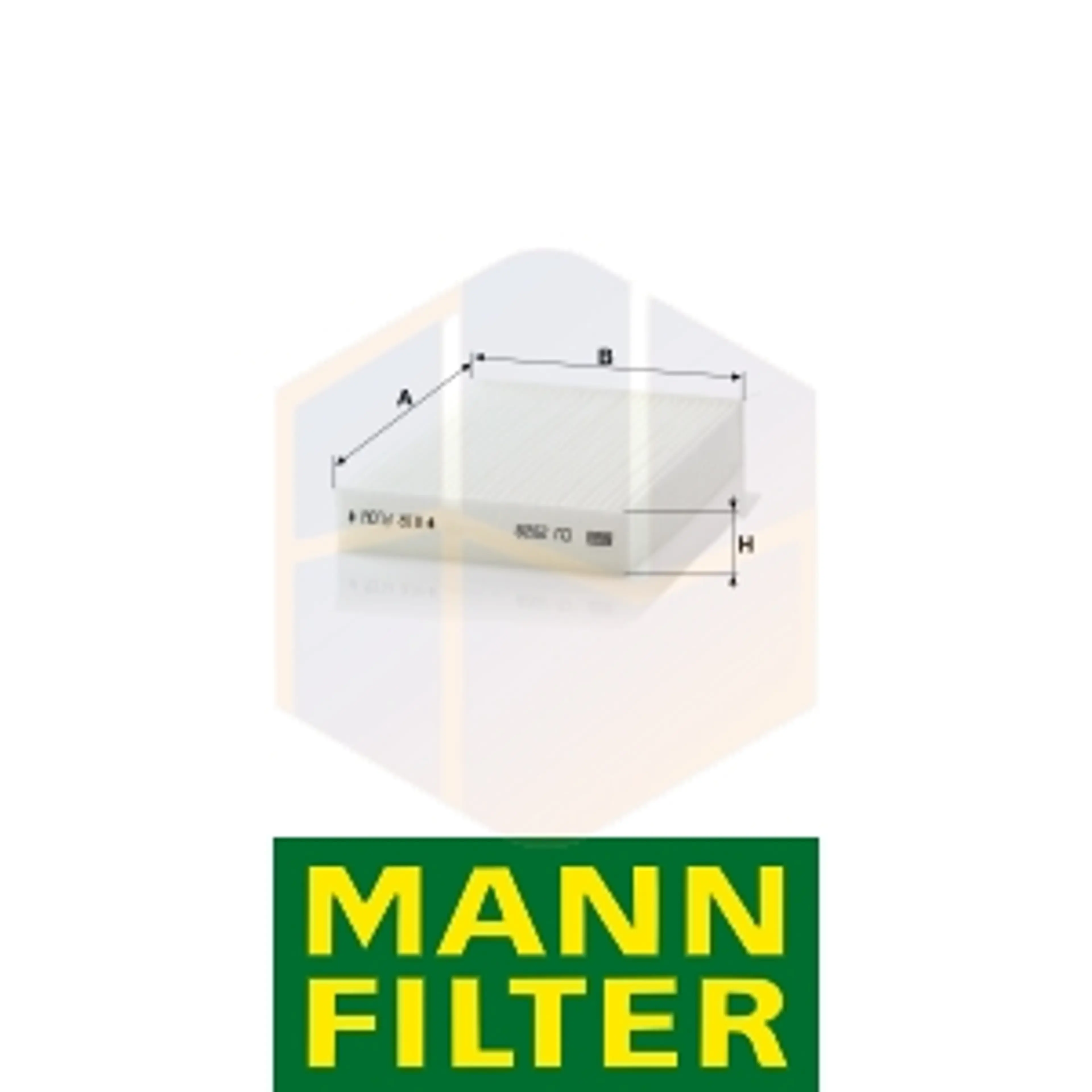 FILTRO HABITÁCULO CU 2028 MANN