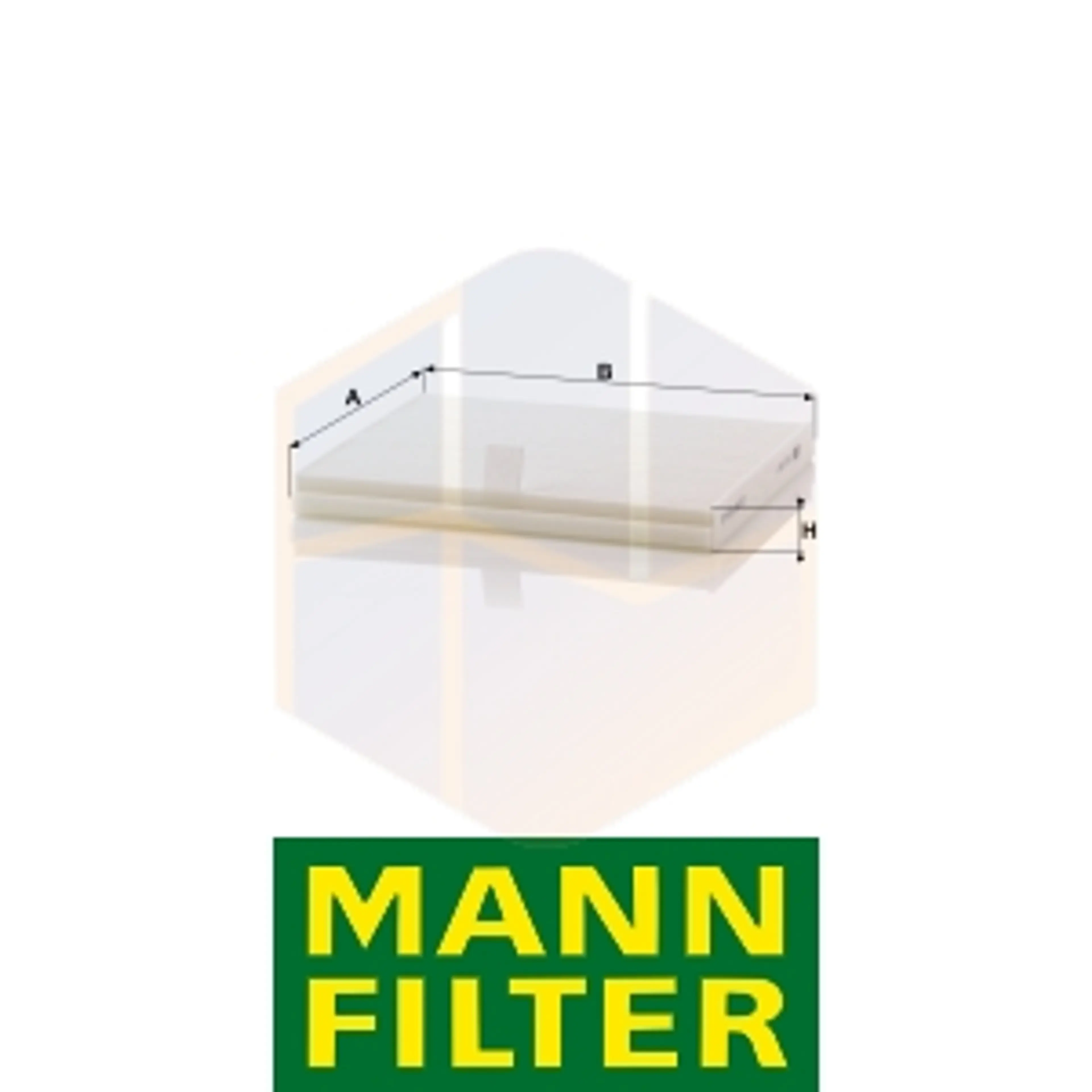 FILTRO HABITÁCULO CU 2137 MANN