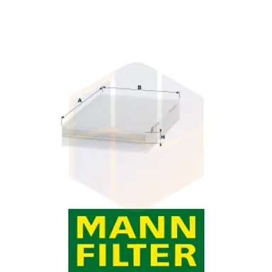 FILTRO HABITÁCULO CU 2218 MANN