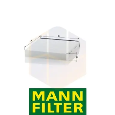 FILTRO HABITÁCULO CU 2240 MANN