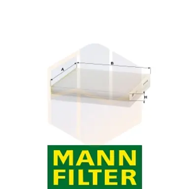 FILTRO HABITÁCULO CU 23 011 MANN