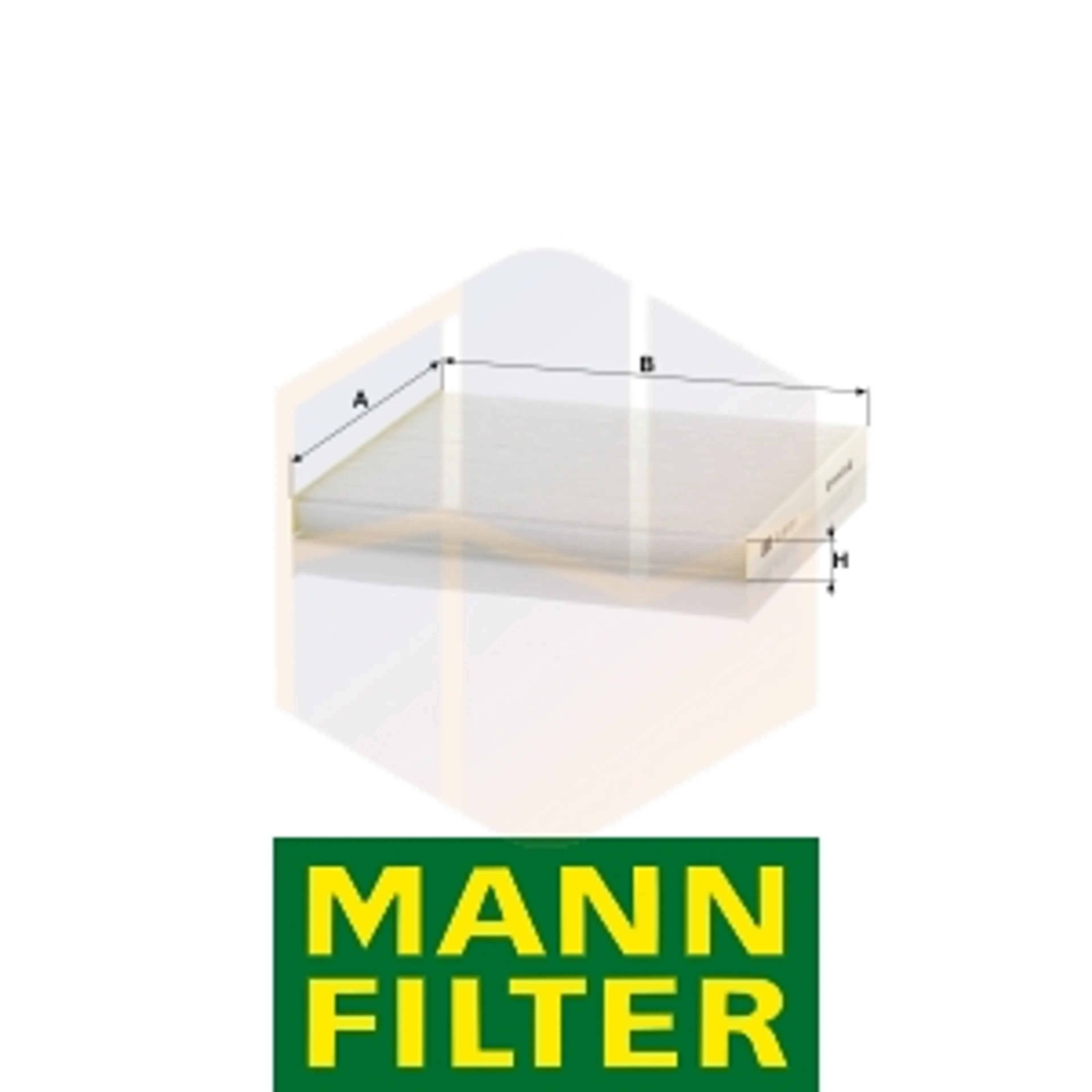 FILTRO HABITÁCULO CU 23 011 MANN