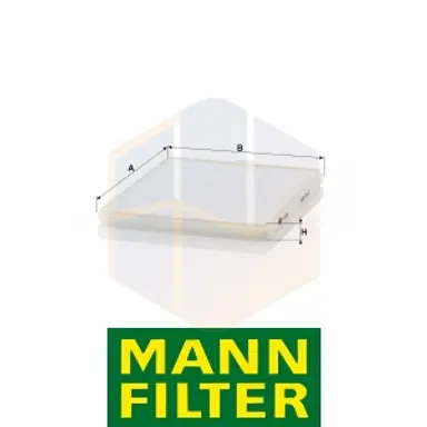 FILTRO HABITÁCULO CU 2326 MANN