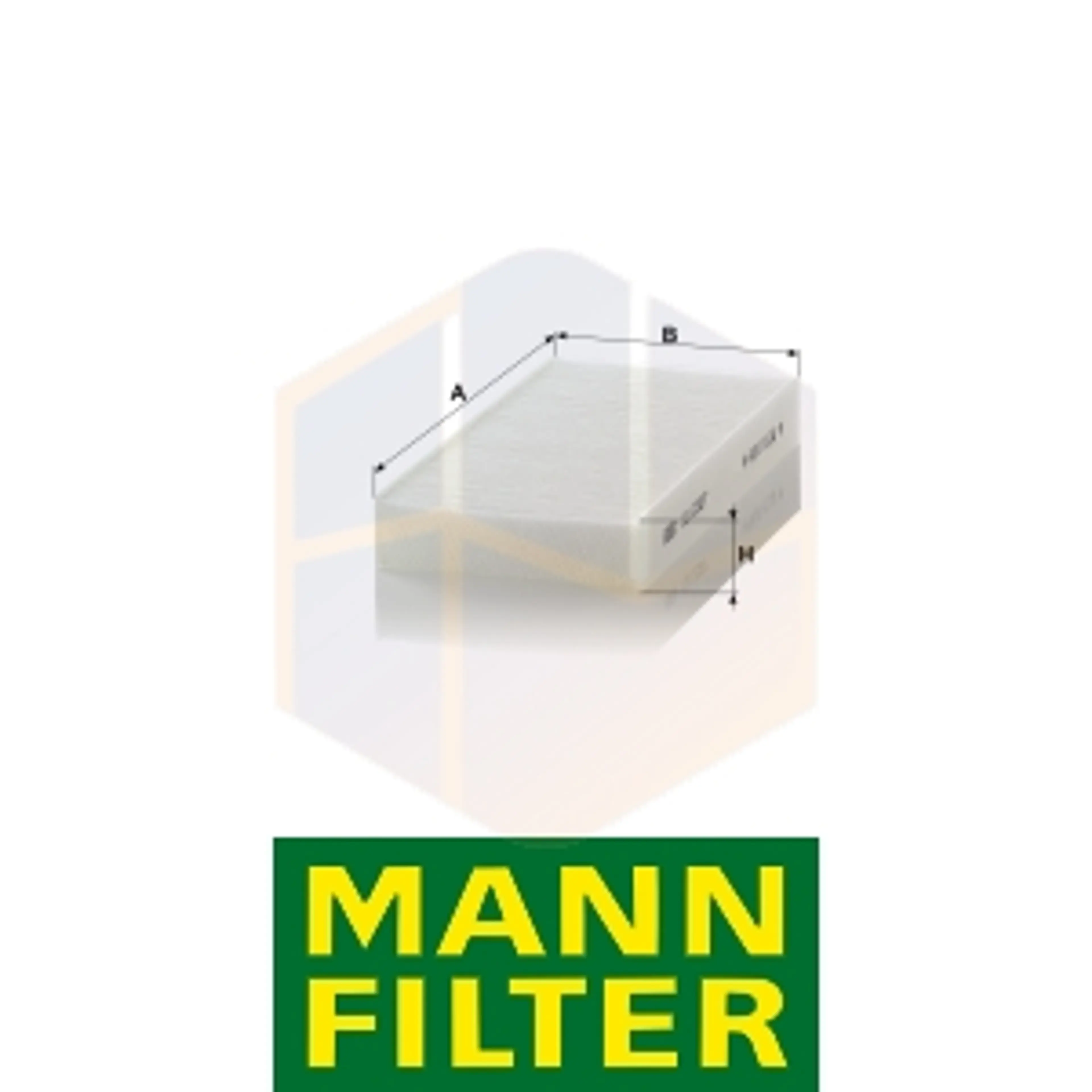 FILTRO HABITÁCULO CU 2327-2 MANN