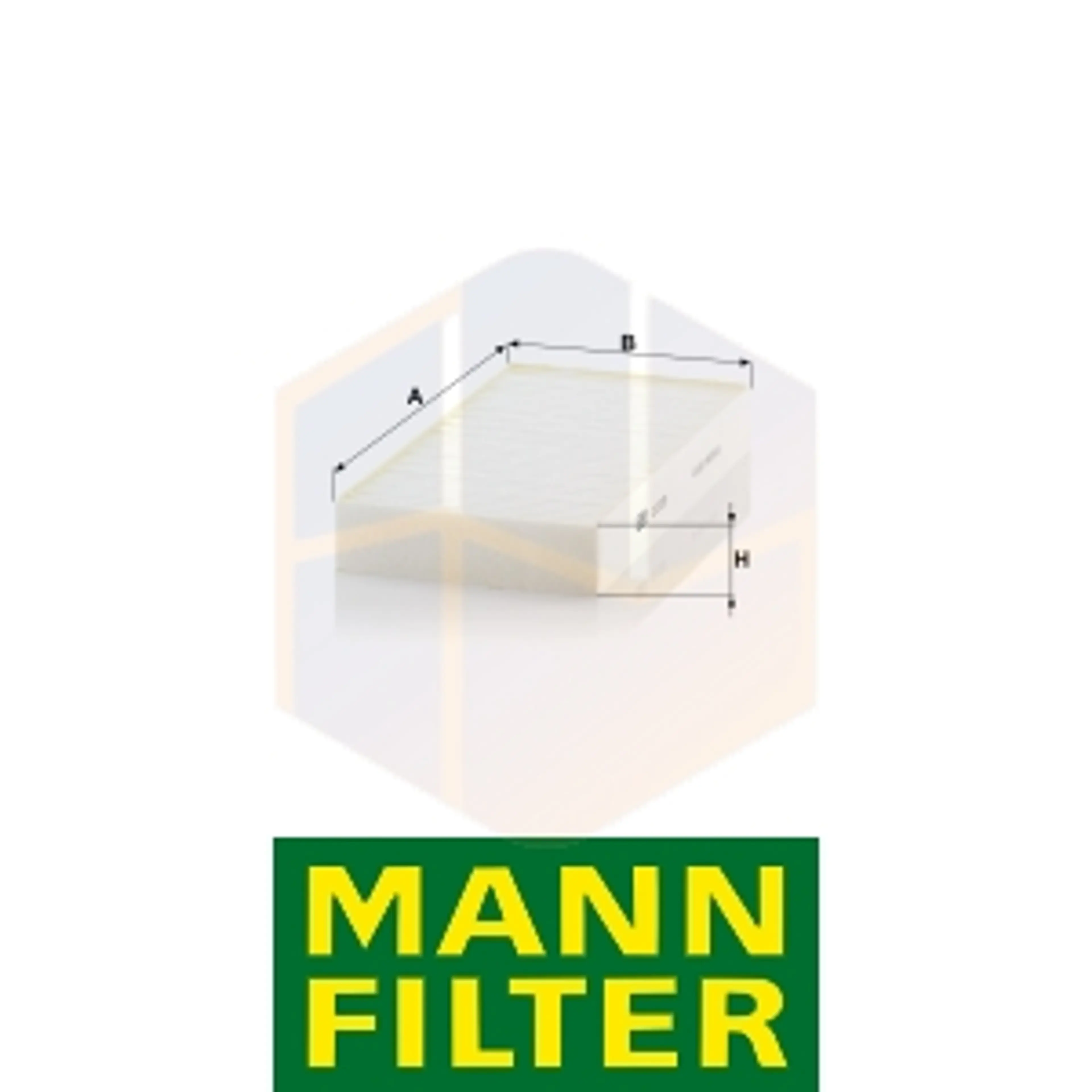 FILTRO HABITÁCULO CU 2329 MANN