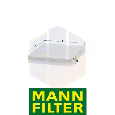 FILTRO HABITÁCULO CU 2336 MANN