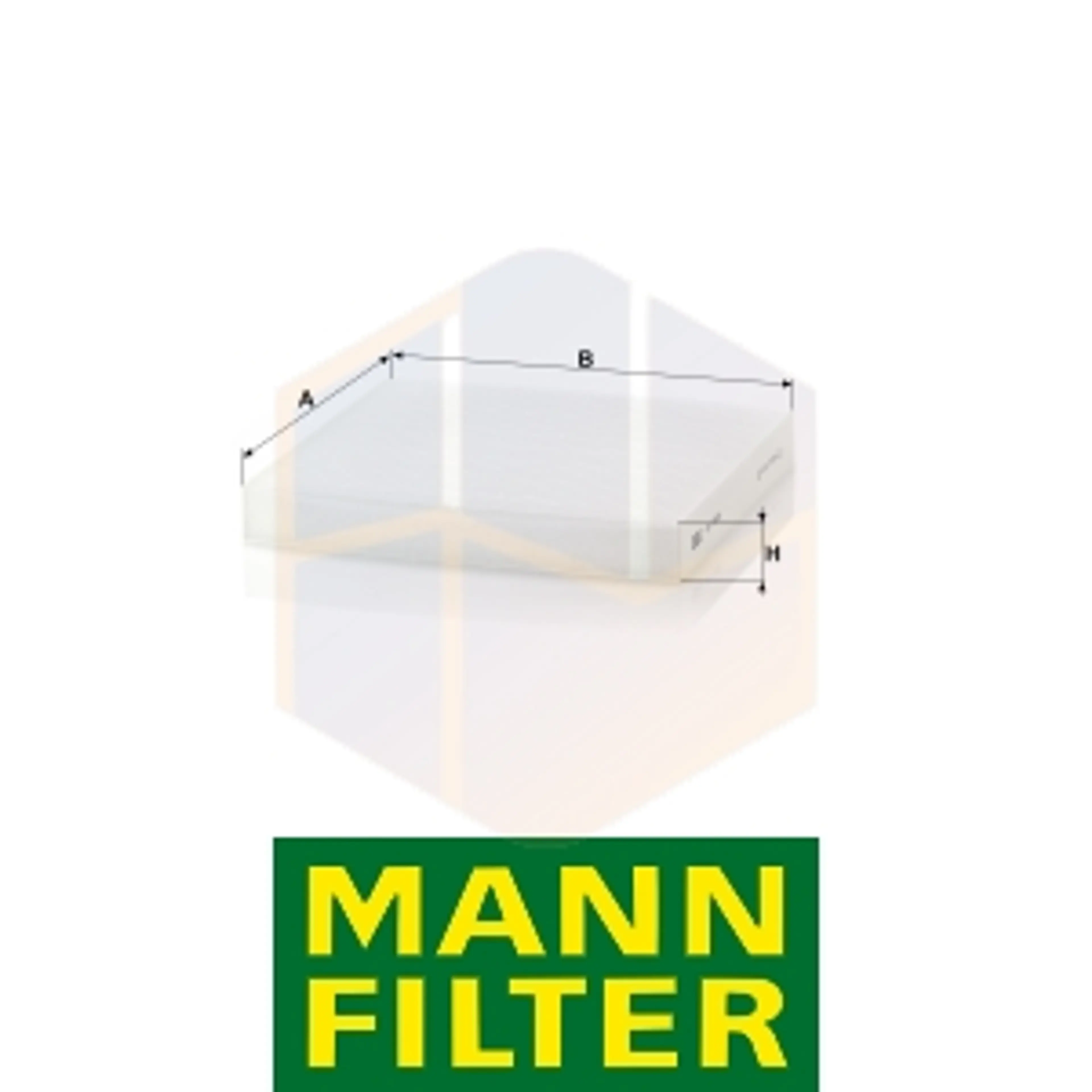 FILTRO HABITÁCULO CU 2358 MANN