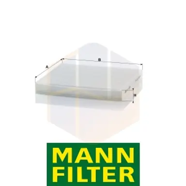 FILTRO HABITÁCULO CU 2362 MANN