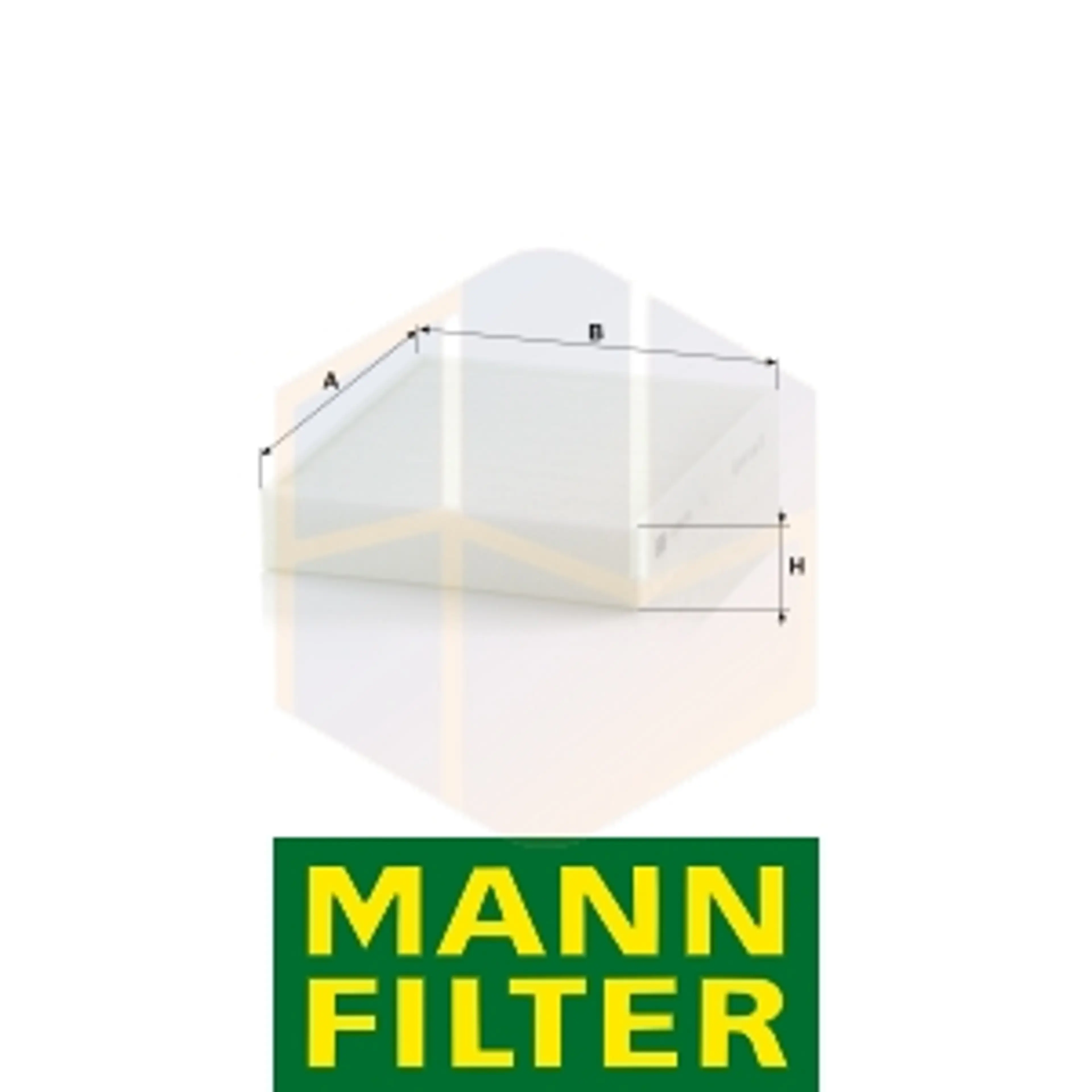 FILTRO HABITÁCULO CU 25 001 MANN