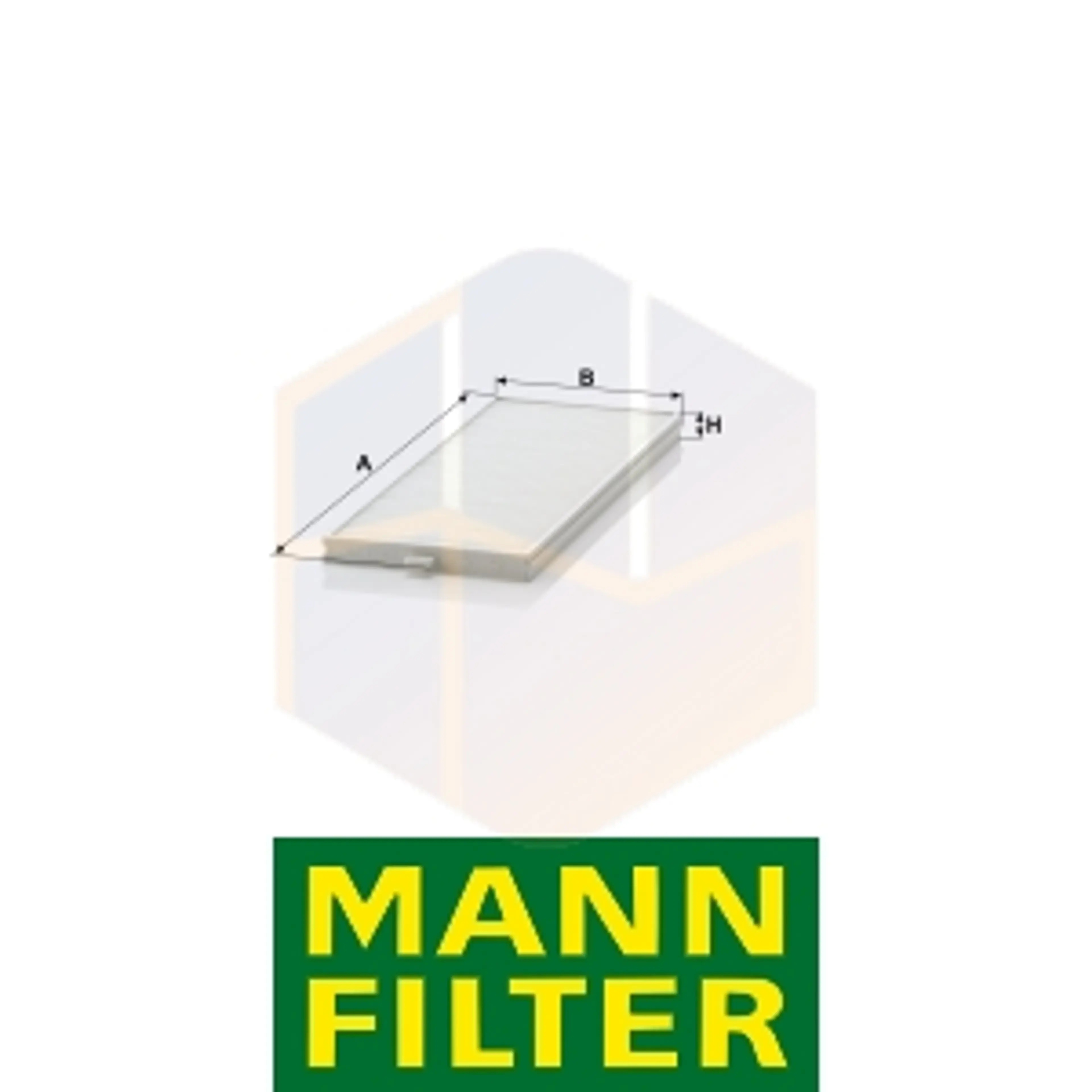 FILTRO HABITÁCULO CU 2506-2 MANN