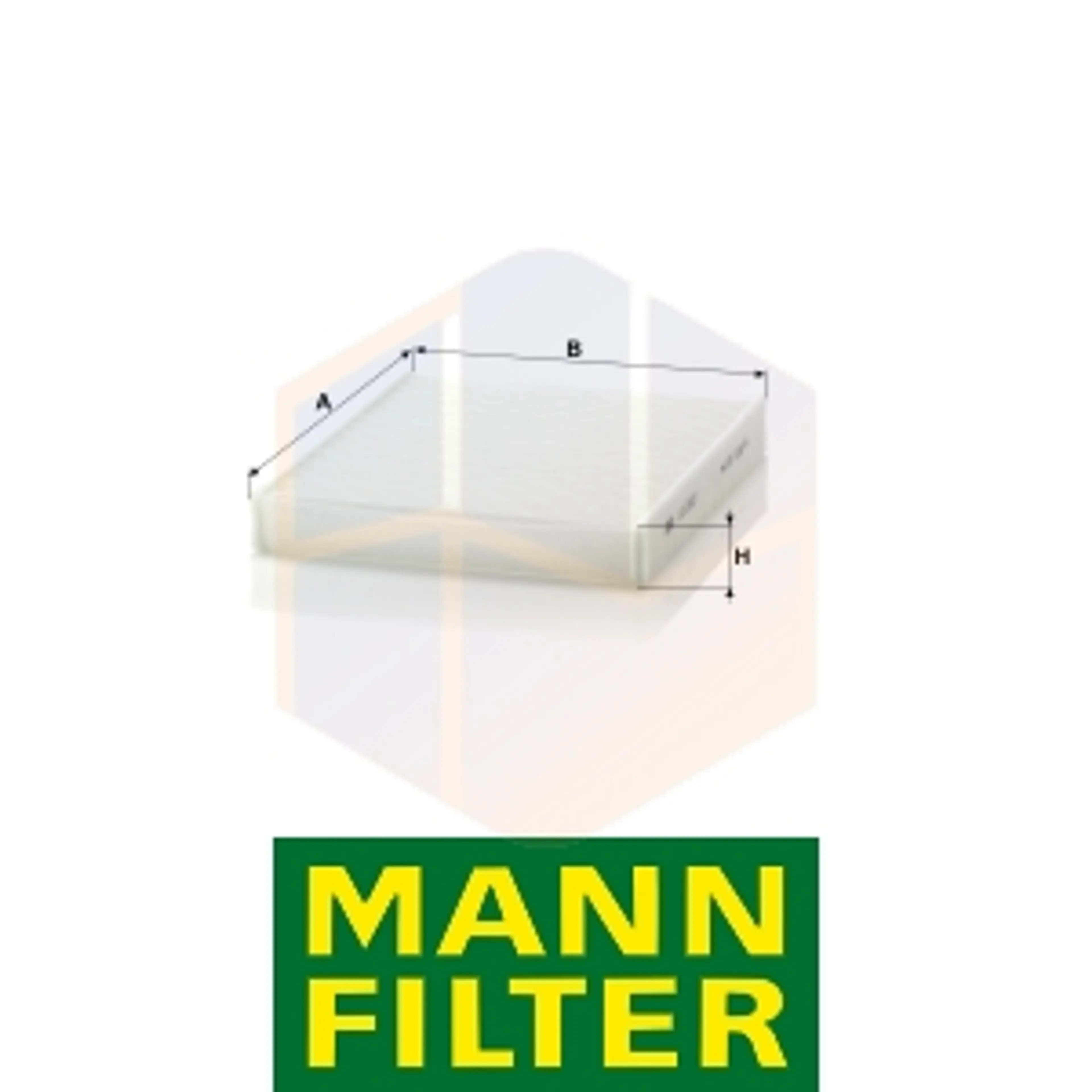 FILTRO HABITÁCULO CU 2533-2 MANN