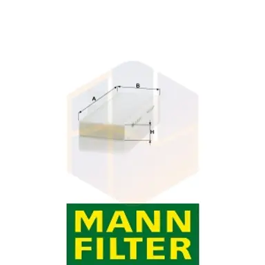 FILTRO HABITÁCULO CU 26 014-2 MANN
