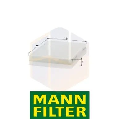 FILTRO HABITÁCULO CU 2620 MANN