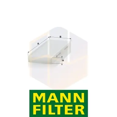 FILTRO HABITÁCULO CU 2623 MANN