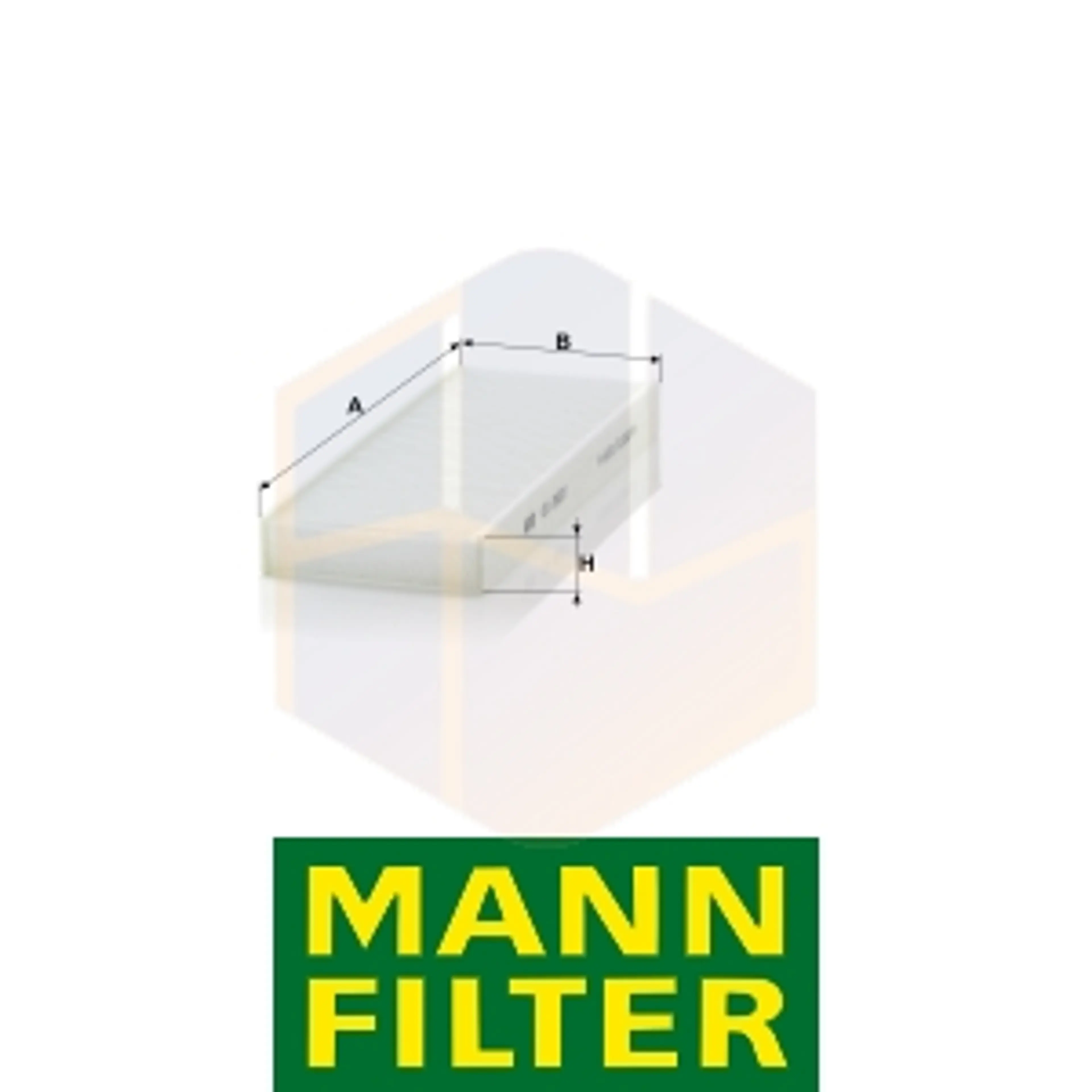 FILTRO HABITÁCULO CU 2623 MANN