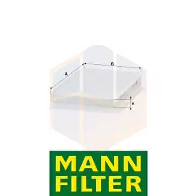 FILTRO HABITÁCULO CU 2629 MANN