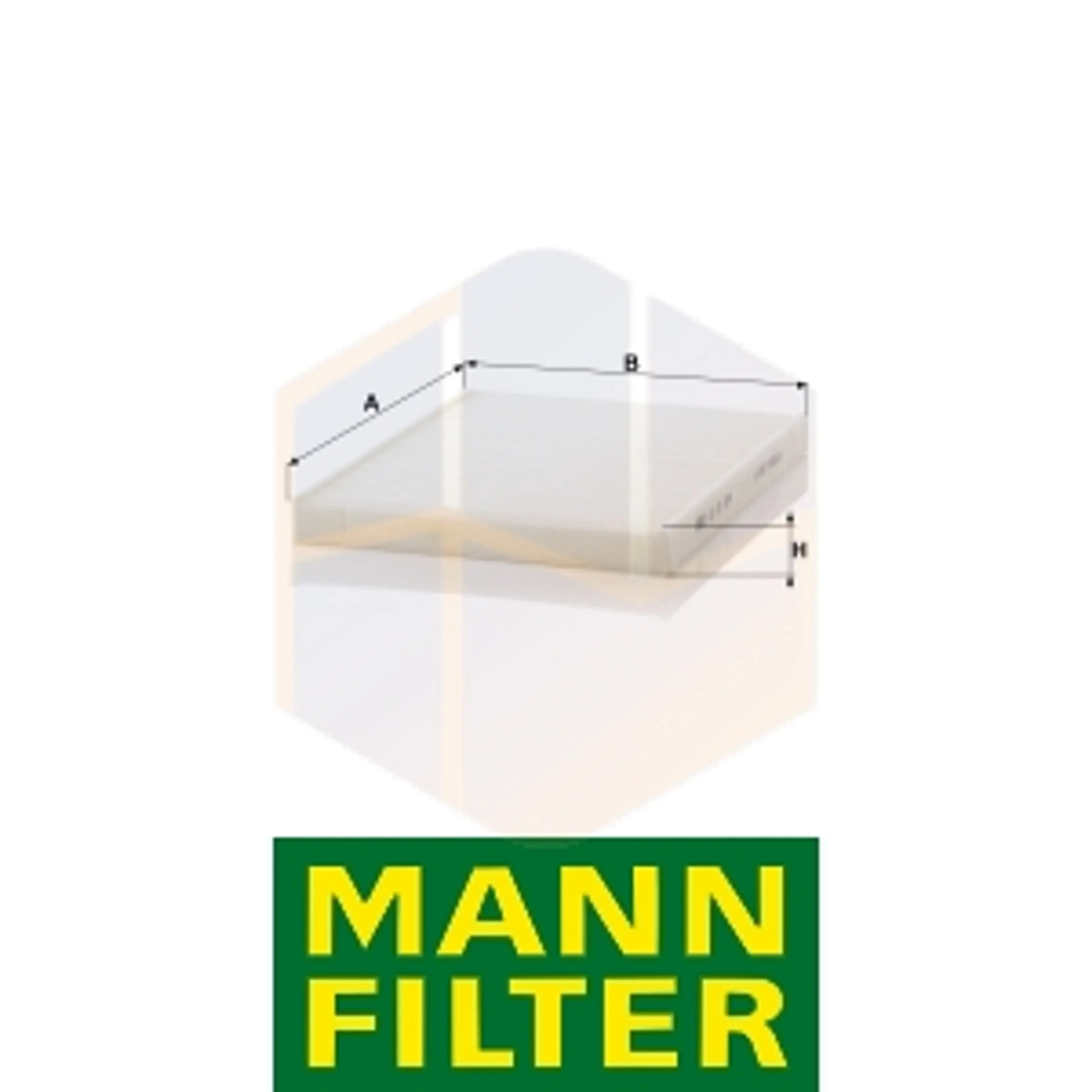 FILTRO HABITÁCULO CU 27 004 MANN