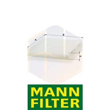 FILTRO HABITÁCULO CU 27 007 MANN