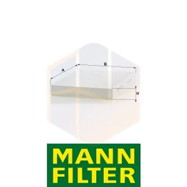 FILTRO HABITÁCULO CU 2733 MANN