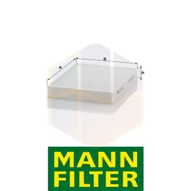 FILTRO HABITÁCULO CU 2736-2 MANN