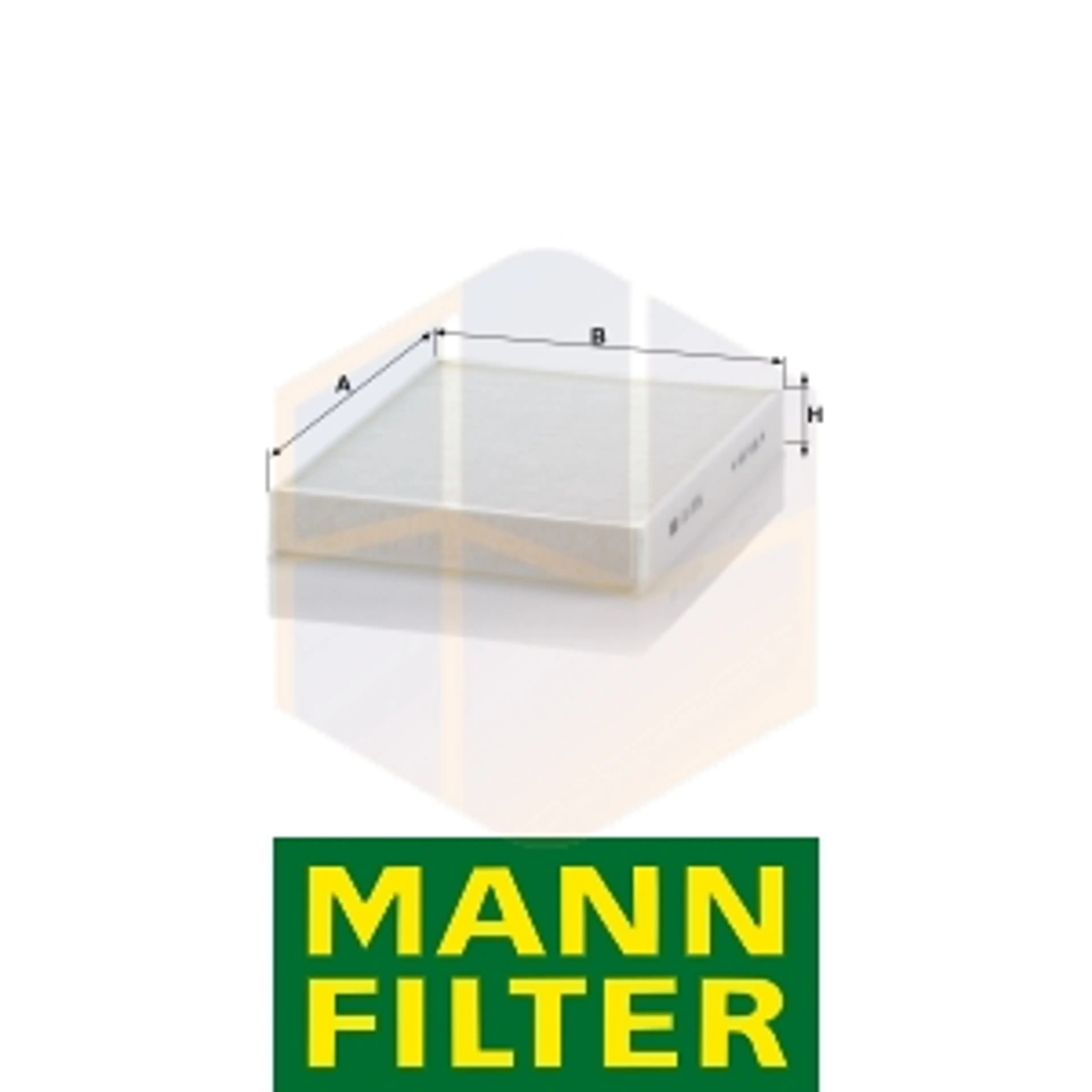 FILTRO HABITÁCULO CU 2736-2 MANN