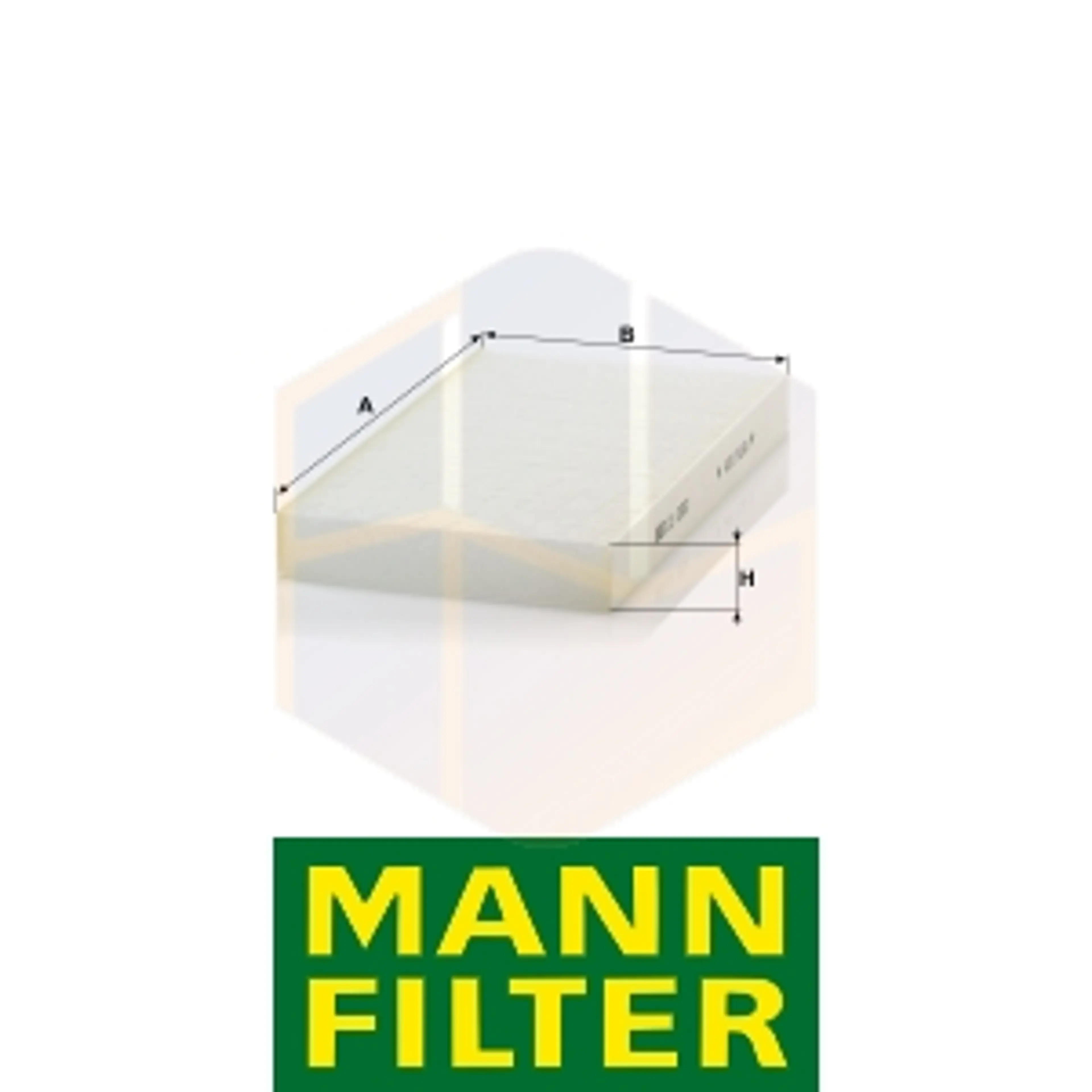 FILTRO HABITÁCULO CU 2951 MANN