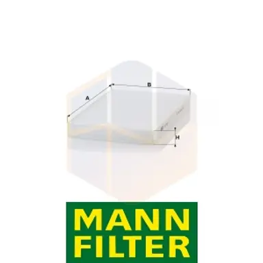 FILTRO HABITÁCULO CU 2952 MANN
