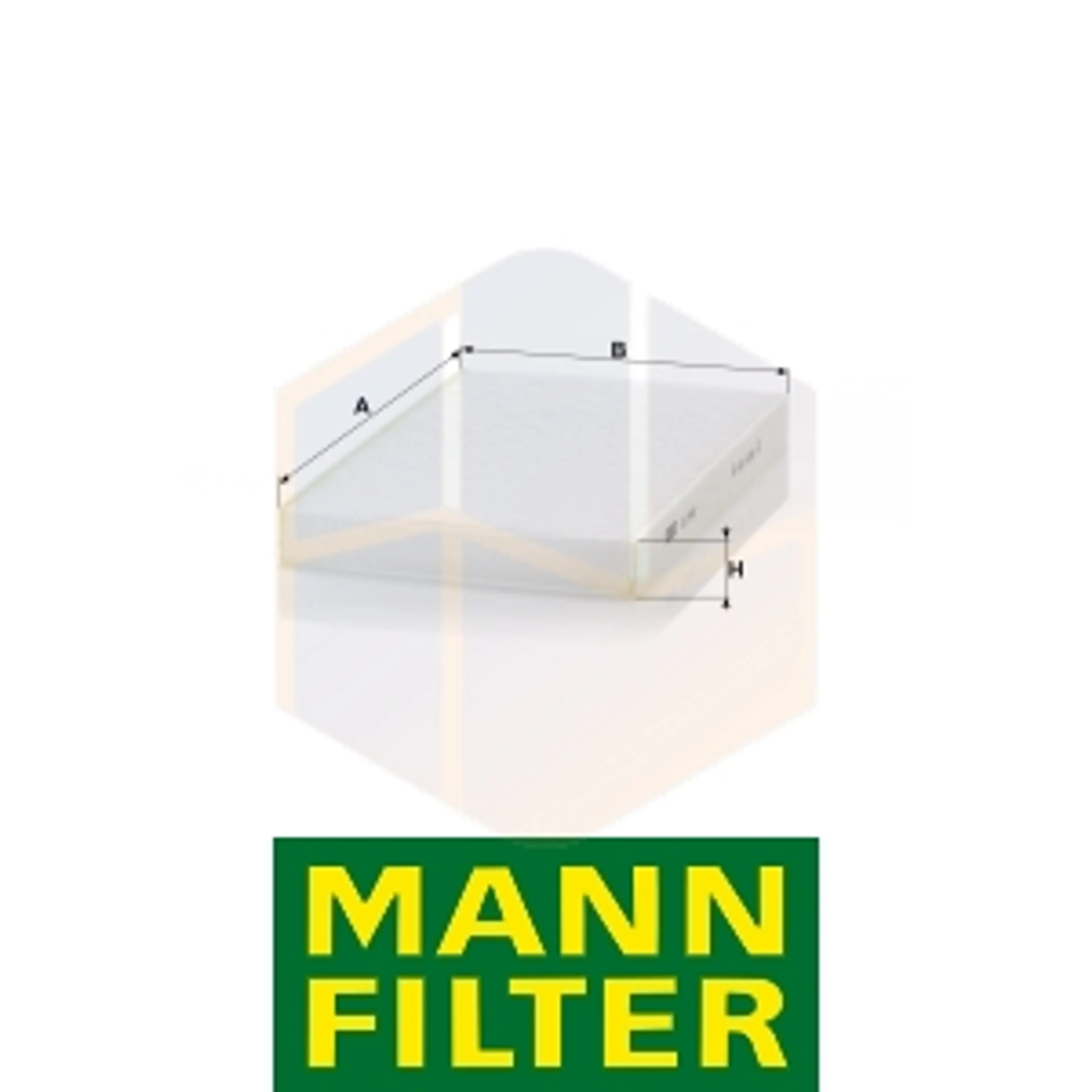 FILTRO HABITÁCULO CU 2952 MANN