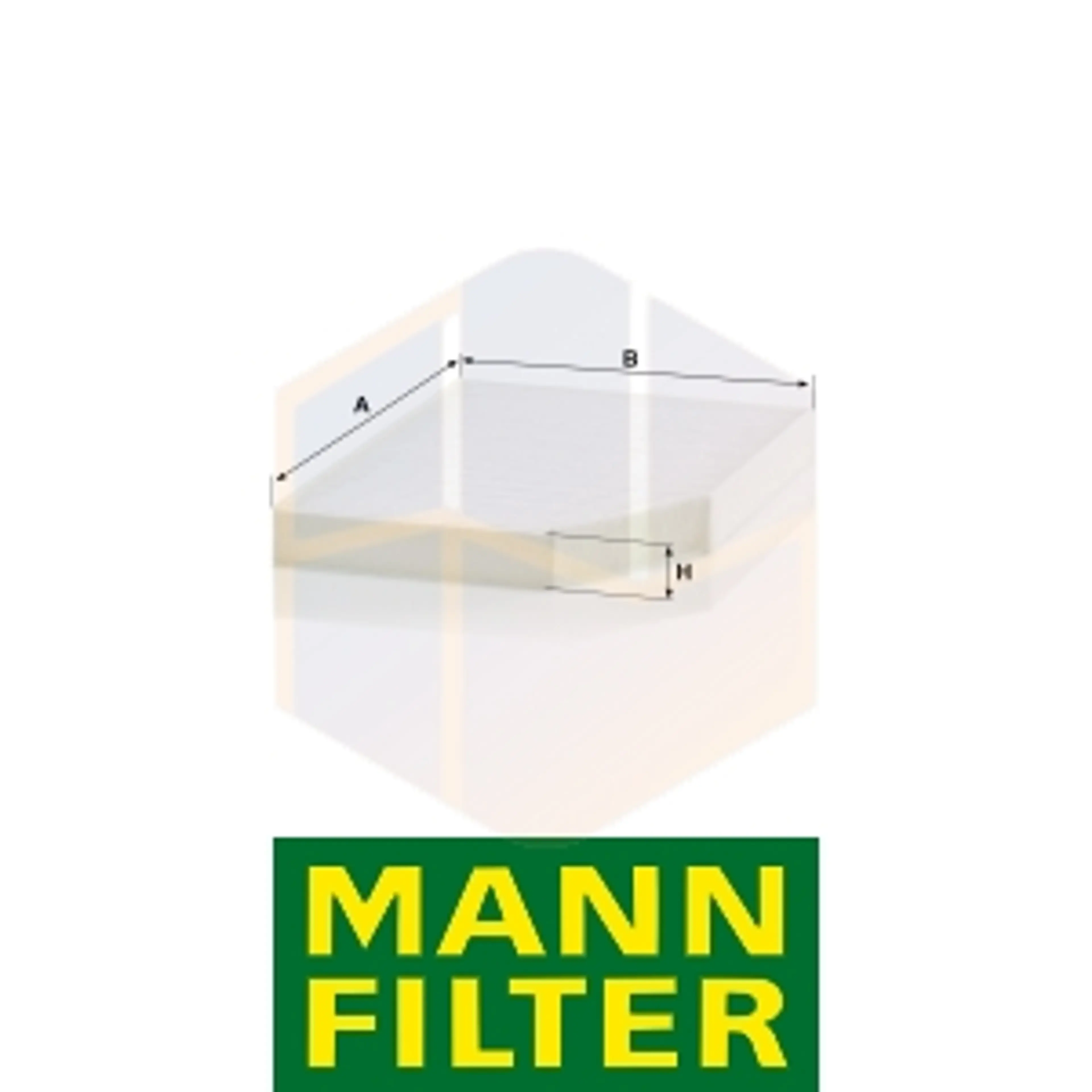 FILTRO HABITÁCULO CU 30 007 MANN