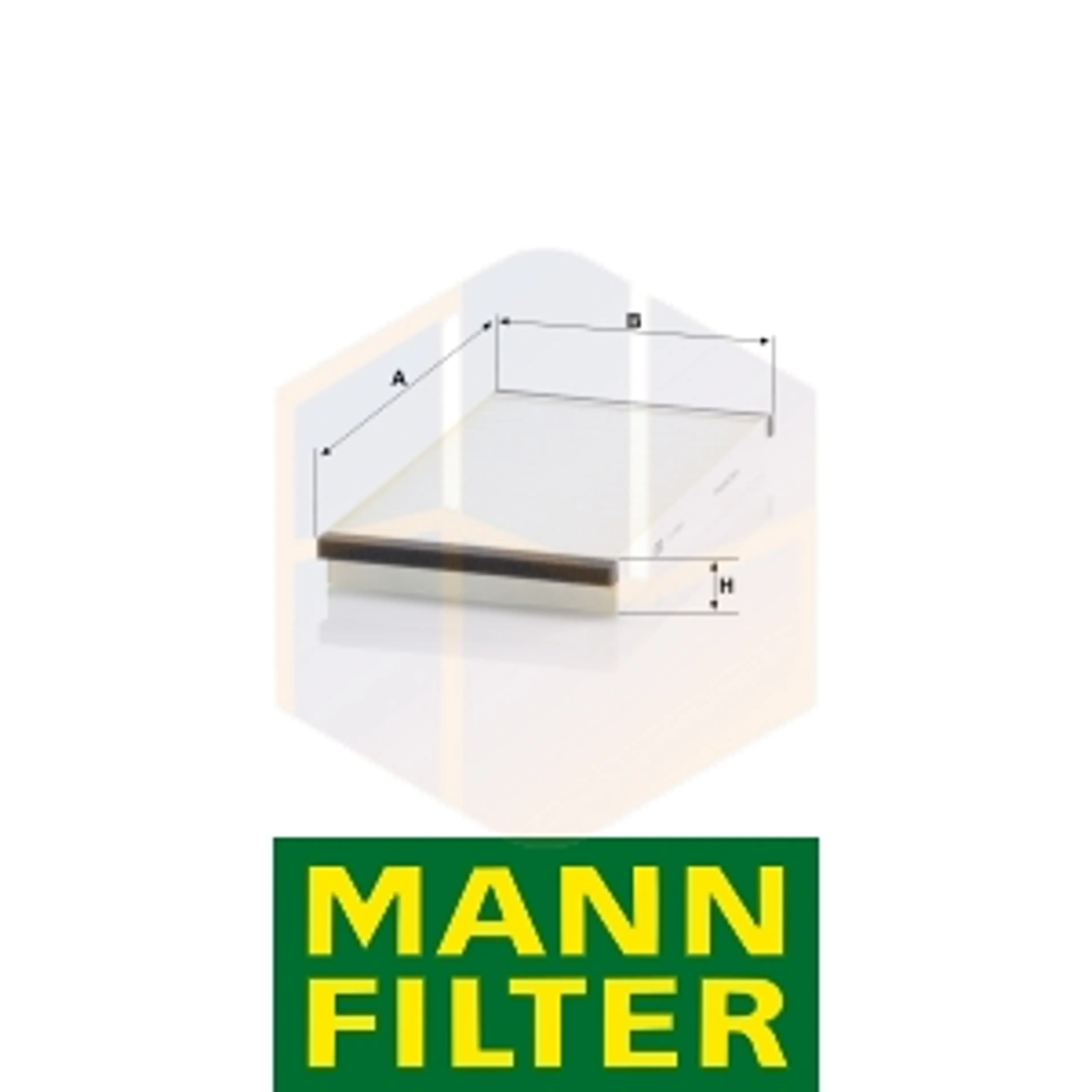 FILTRO HABITÁCULO CU 3020 MANN