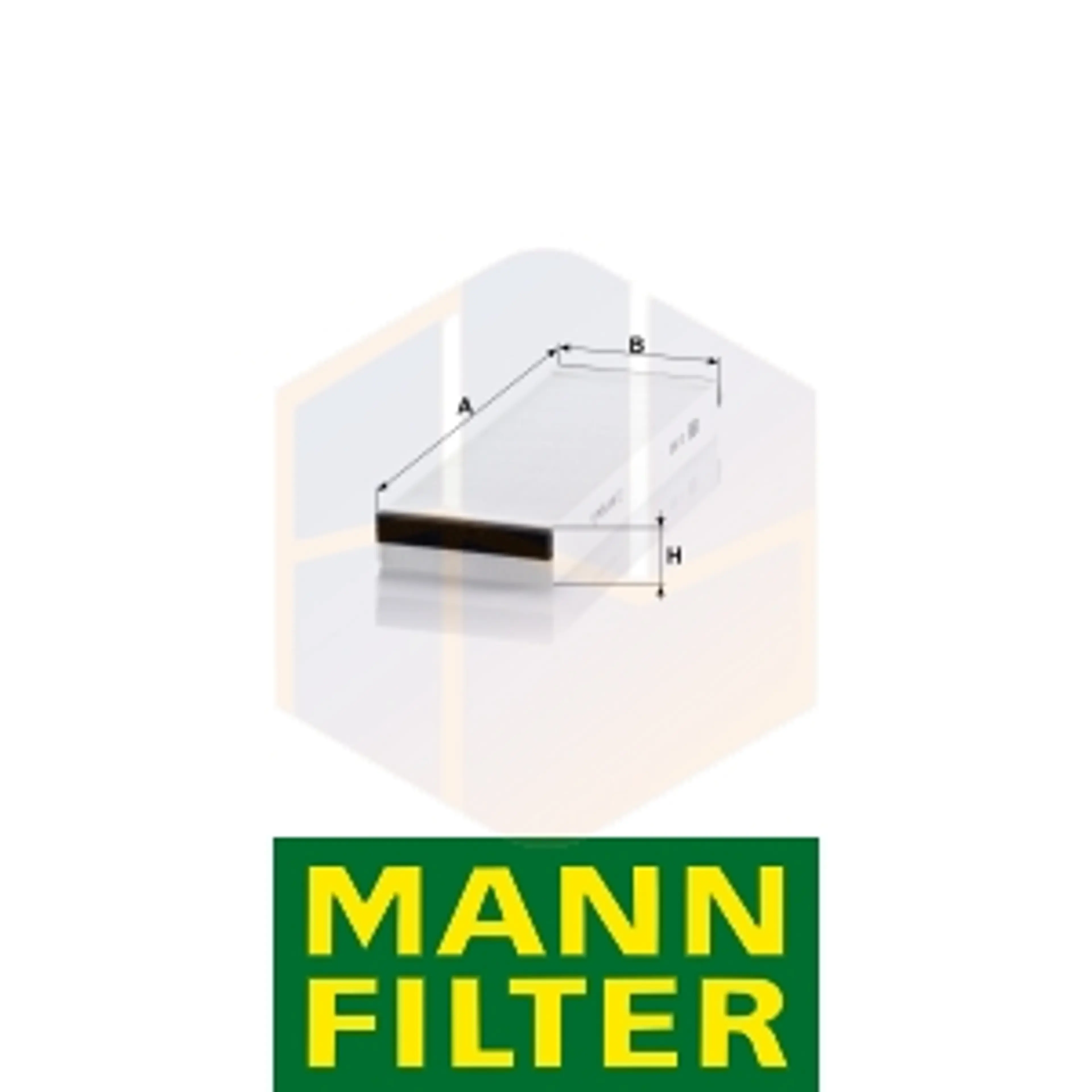 FILTRO HABITÁCULO CU 3023-2 MANN