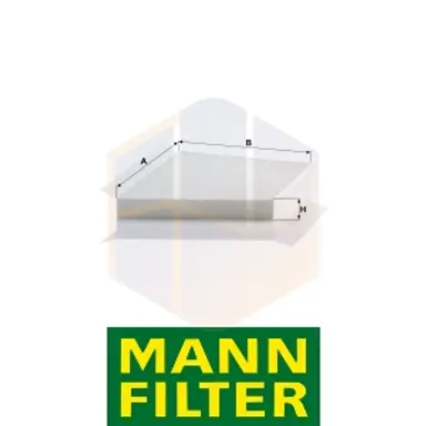 FILTRO HABITÁCULO CU 3172 MANN