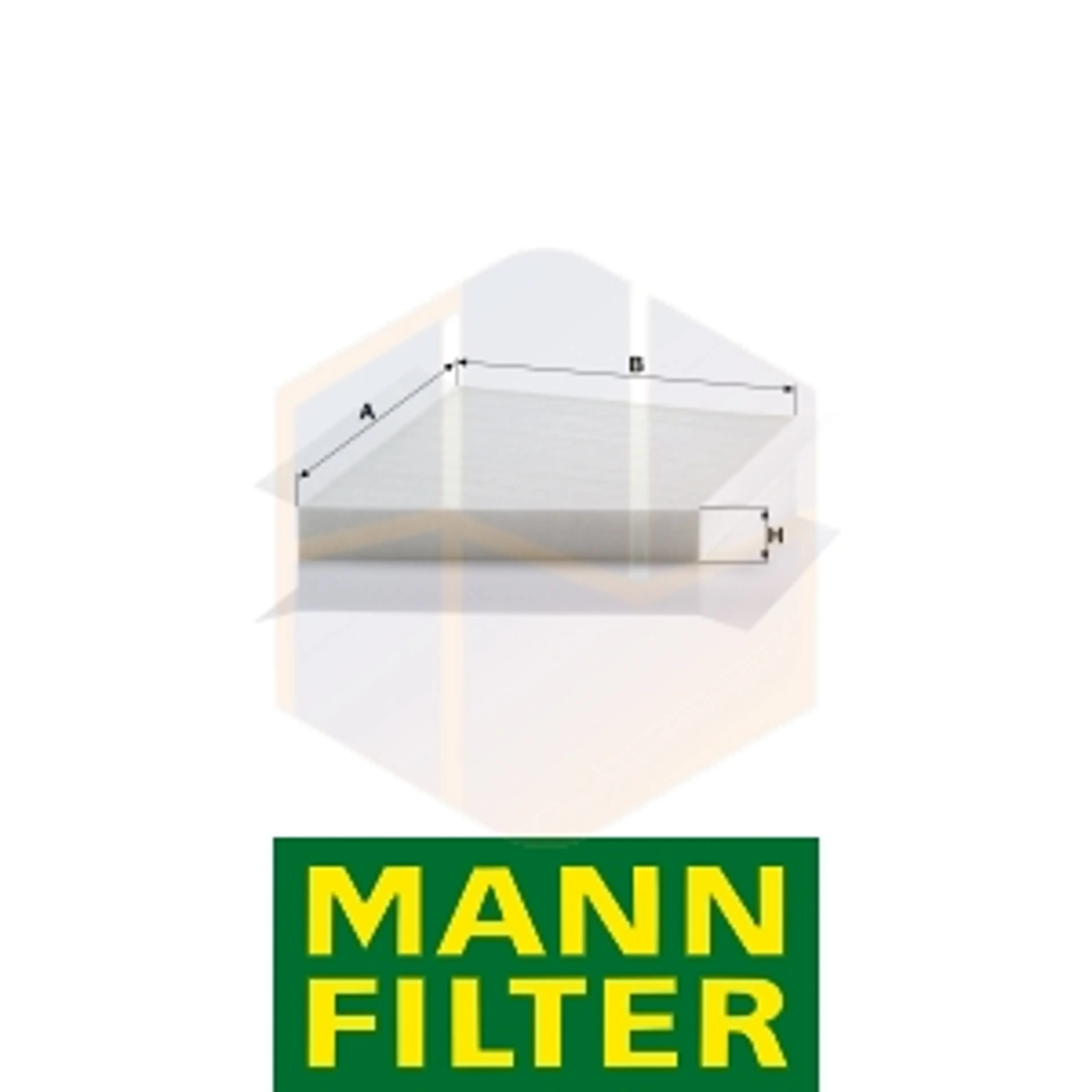 FILTRO HABITÁCULO CU 3172 MANN